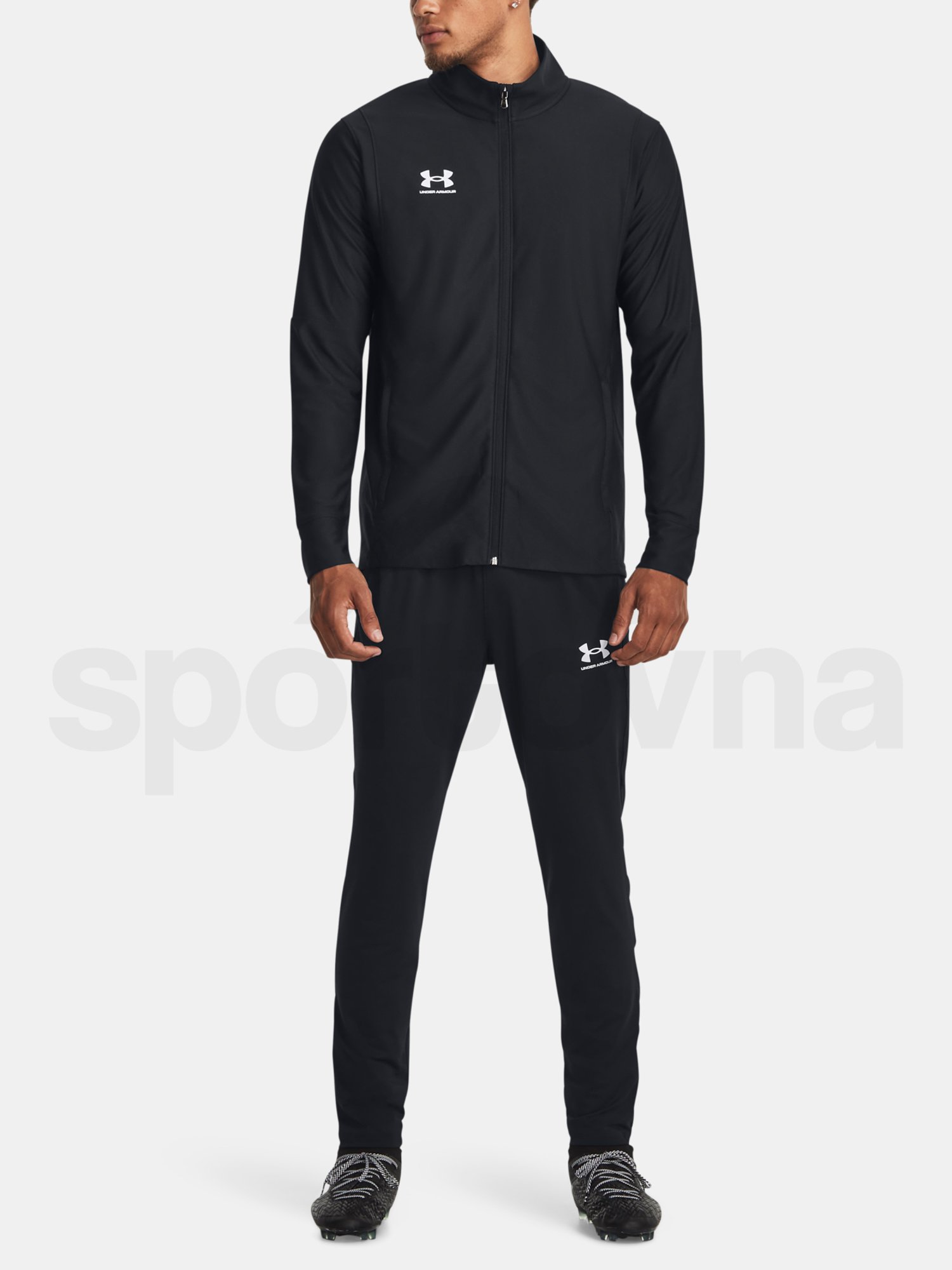 Bunda Under Armour UA M's Ch. Track Jacket - čierna