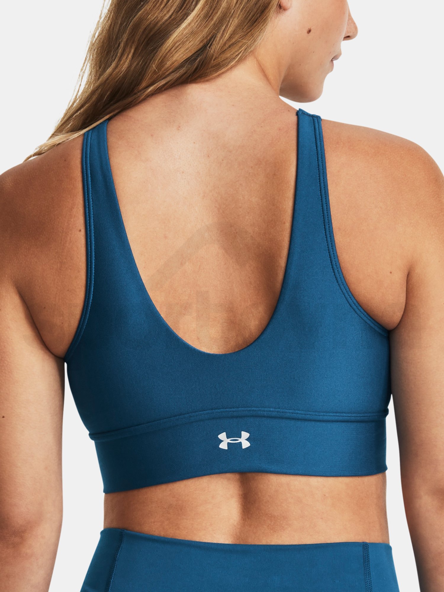 Podprsenka Under Armour UA Infinity Pintuck Mid-BLU