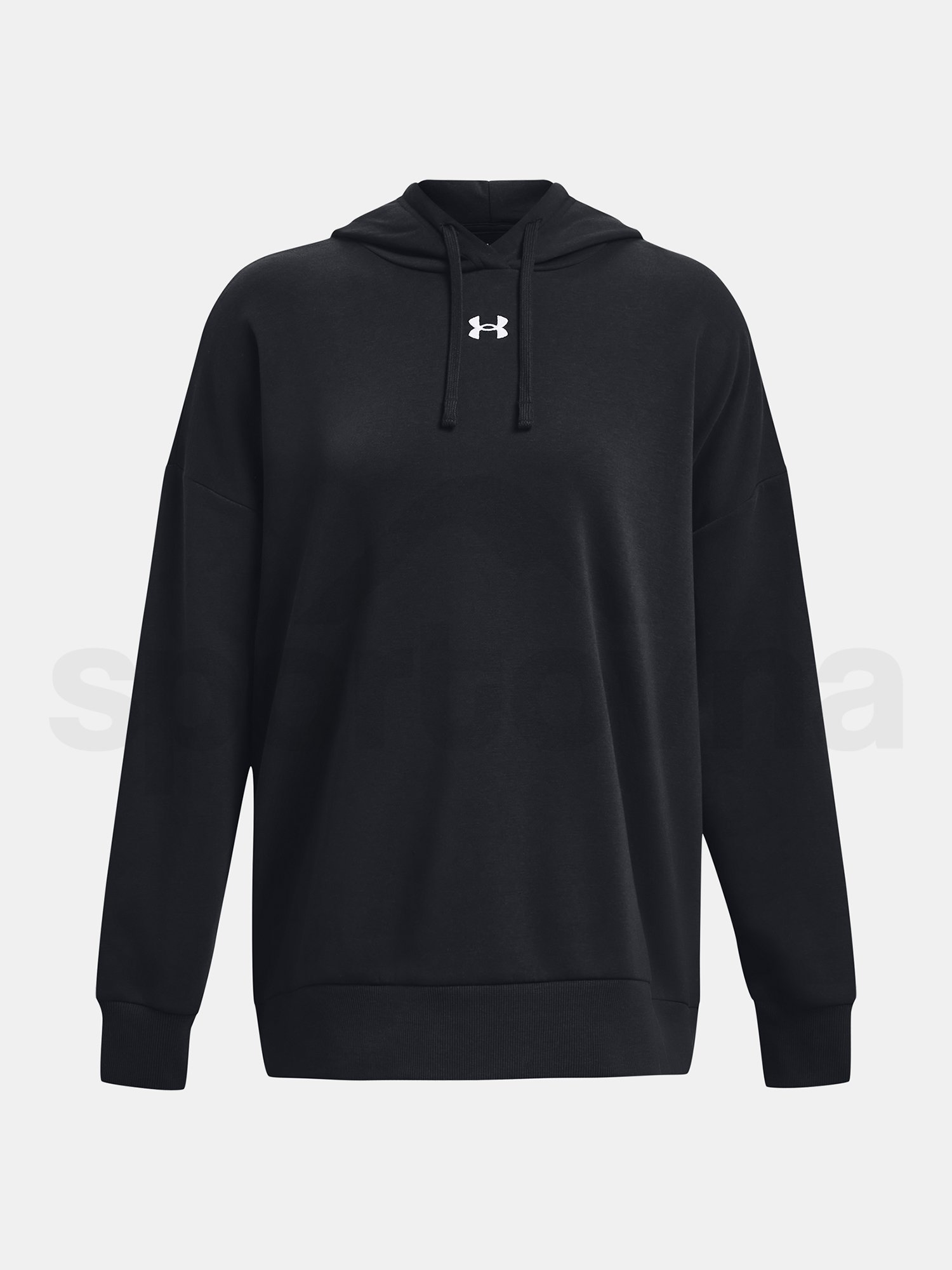 Mikina Under Armour UA Rival Fleece OS Hoodie-BLK