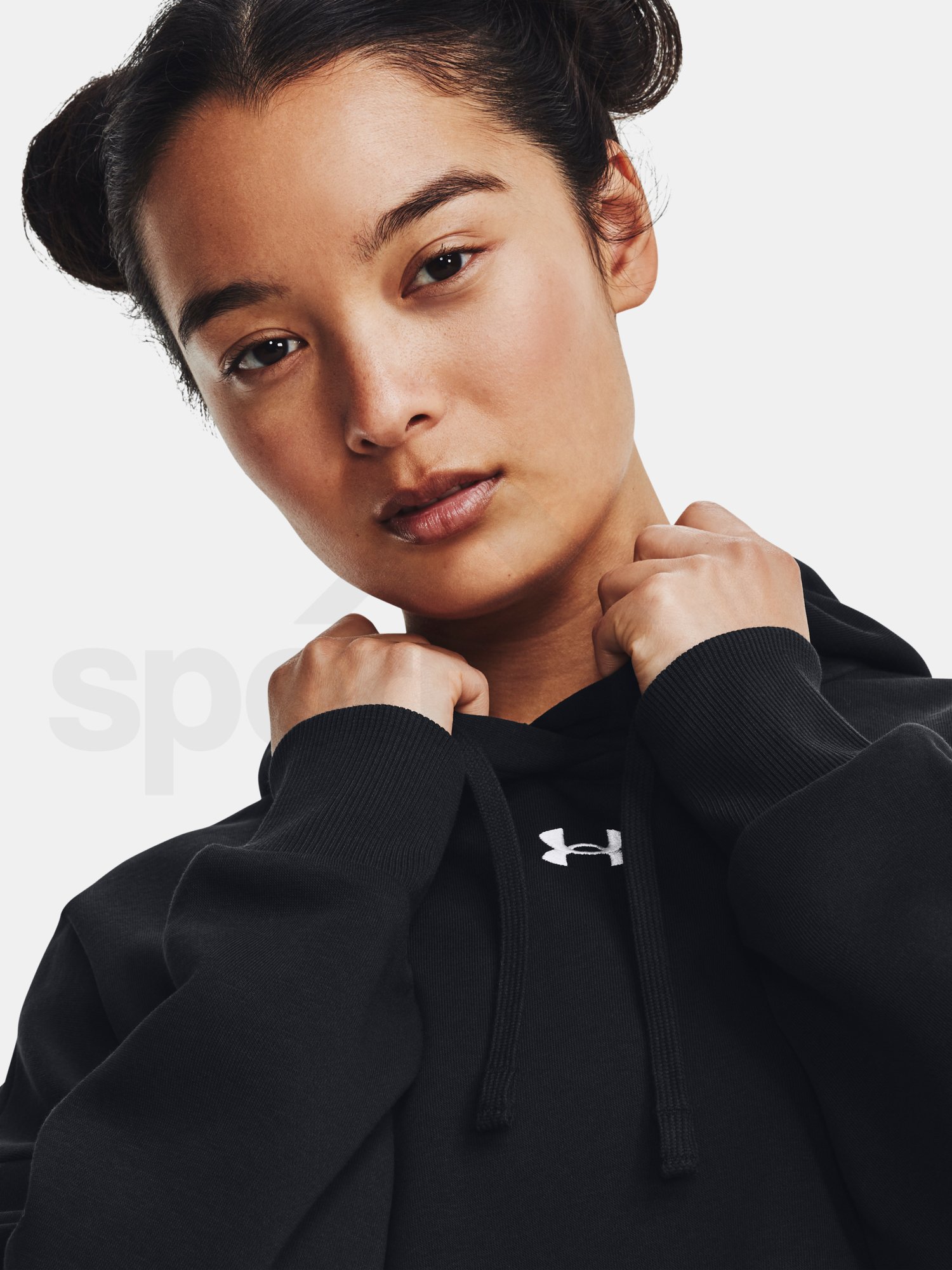 Mikina Under Armour UA Rival Fleece OS Hoodie-BLK