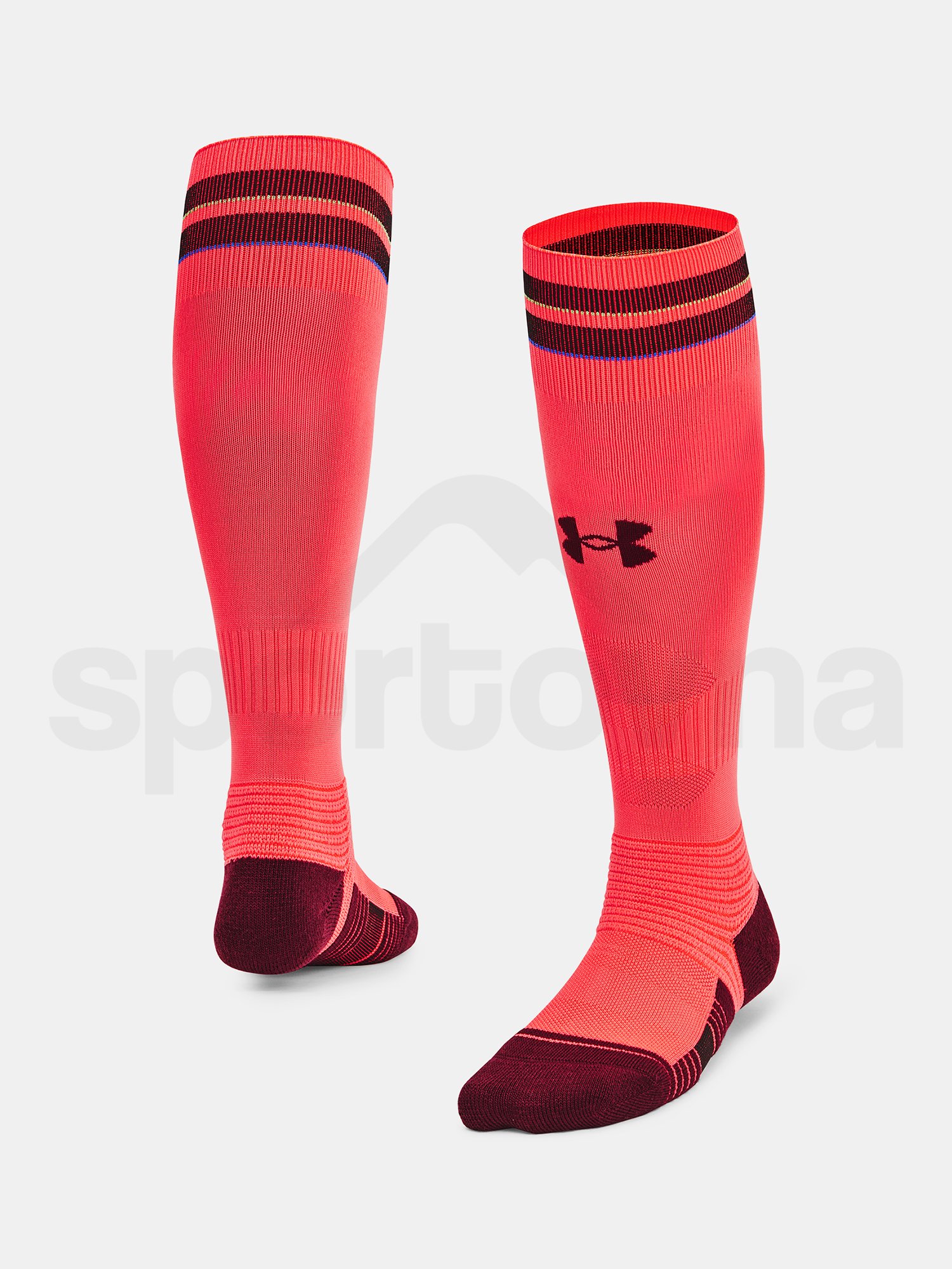 Ponožky Under Armour Youth UA Magnetico 1pk OTC-RED