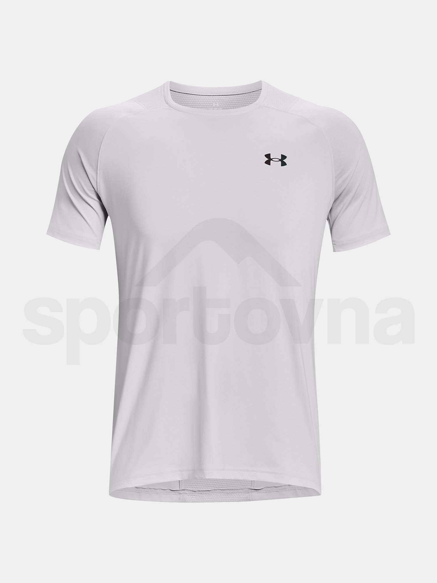 Tričko Under Armour UA Rush Emboss SS - sivá