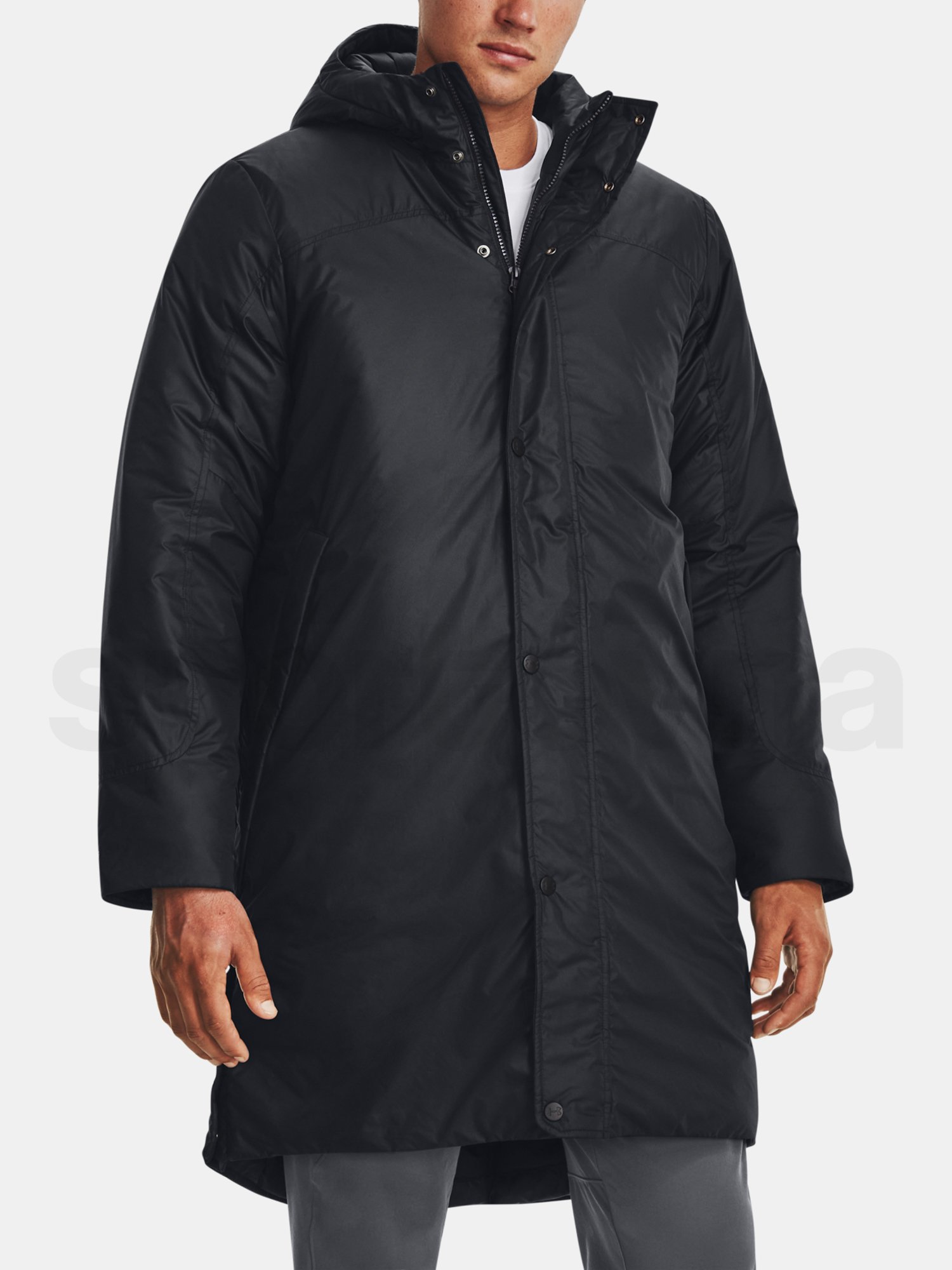 Bunda Under Armour UA STRM INS BENCH COAT-BLK