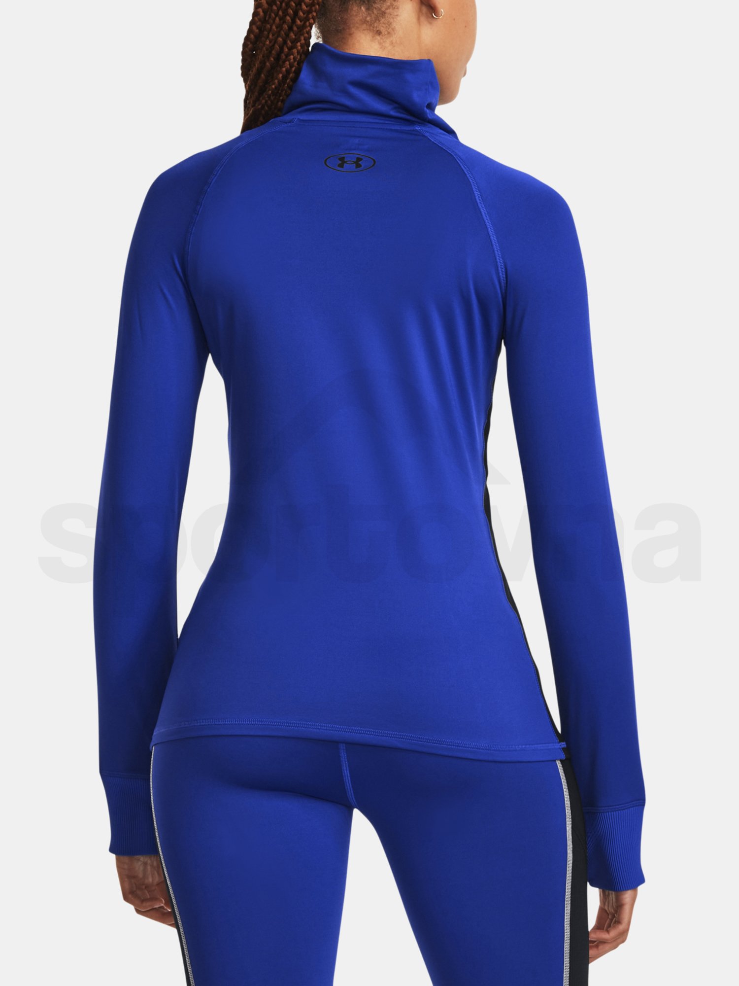 Tričko Under Armour UA Train CW Funnel Neck-BLU