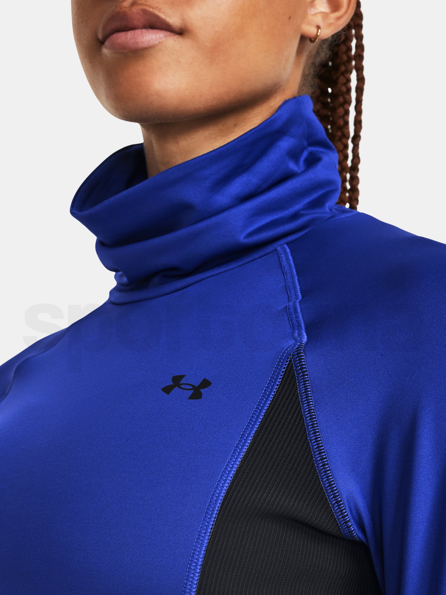 Tričko Under Armour UA Train CW Funnel Neck-BLU