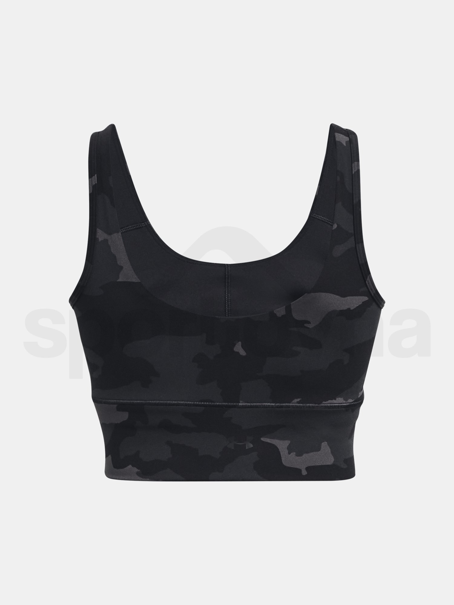 Tílko Under Armour Meridian Fitted CropTankPrnt-BLK