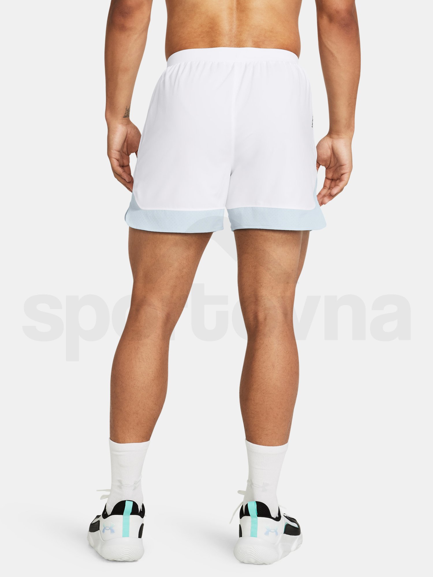 Šortky Under Armour UA Baseline 5in Short - biela