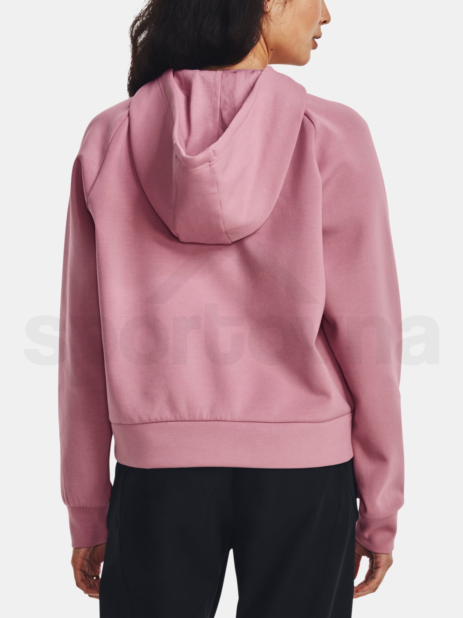 Mikina Under Armour Unstoppable Flc Hoodie - ružová