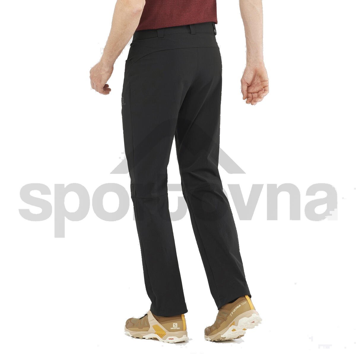 Kalhoty Salomon WAYFARER PANTS M - černá (standardní délka)