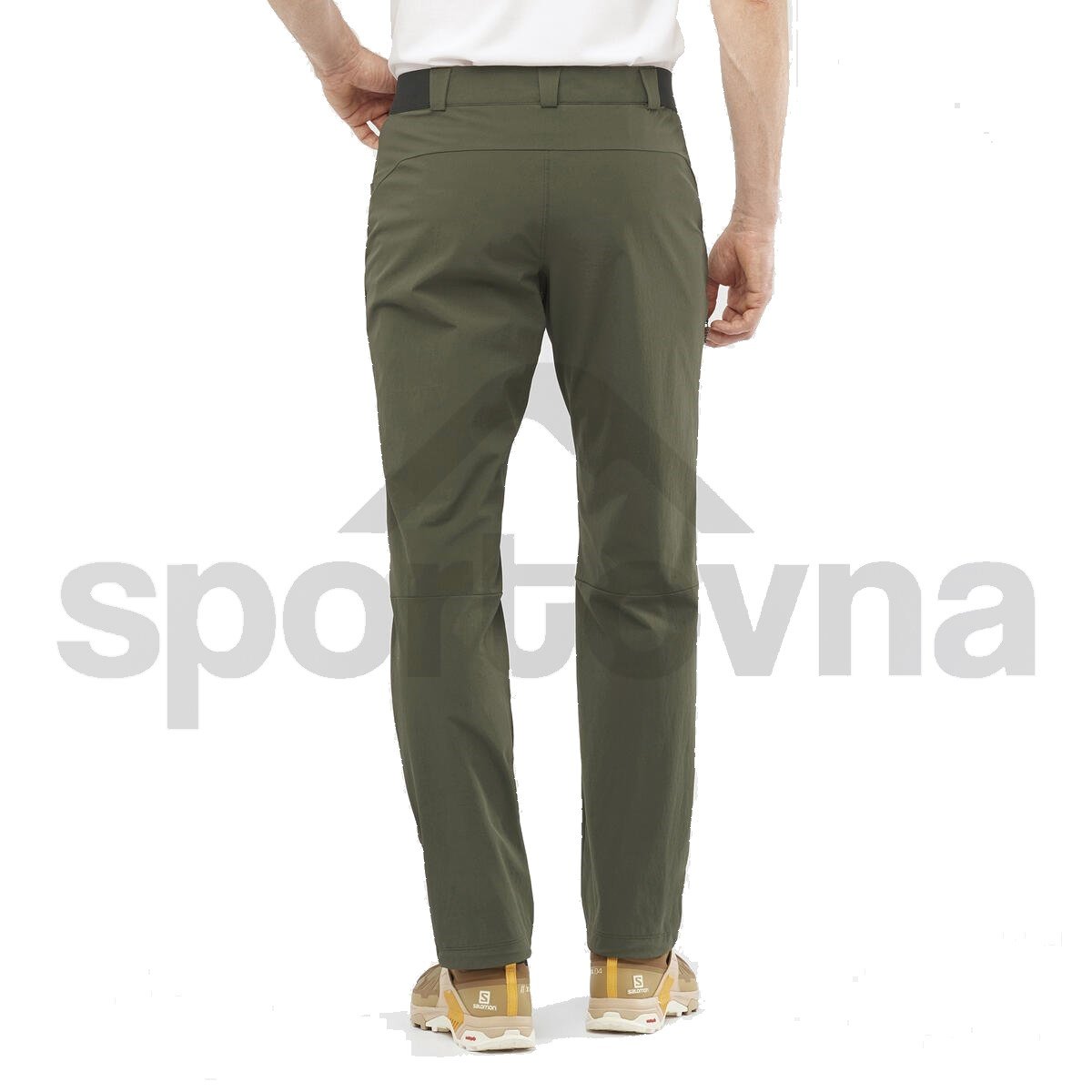Kalhoty Salomon WAYFARER PANTS M - zelená (standardní délka)