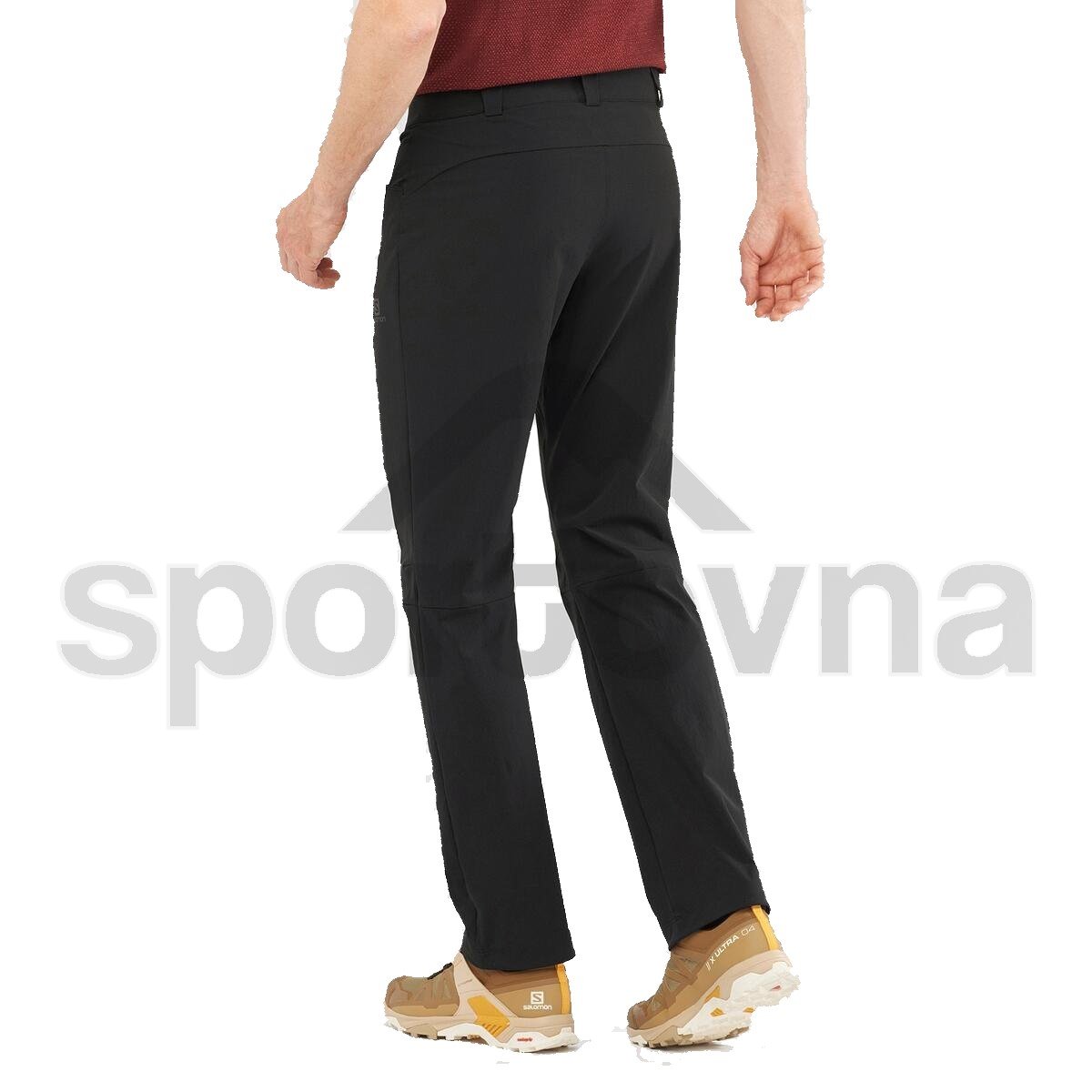 Kalhoty Salomon WAYFARER PANTS M - černá (zkrácená délka)