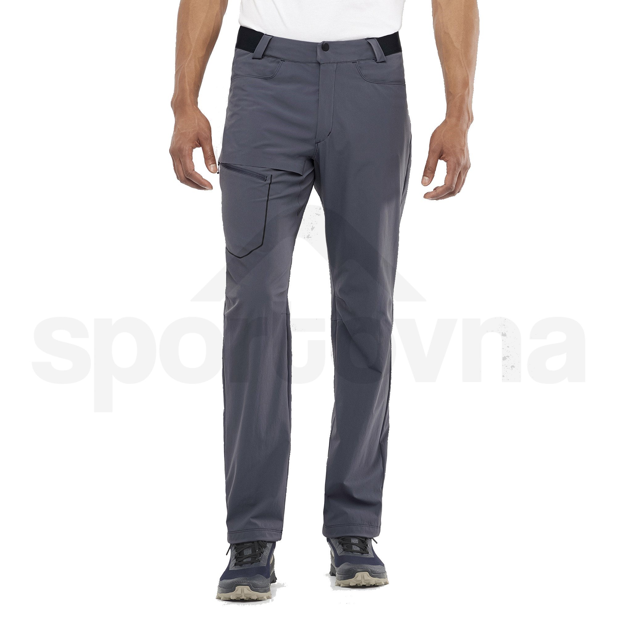 Kalhoty Salomon Wayfarer Pants M - šedá (standardní délka)