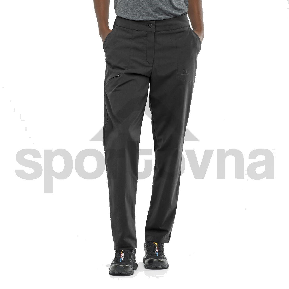 Kalhoty Salomon OUTRACK CITY PANT W - černá