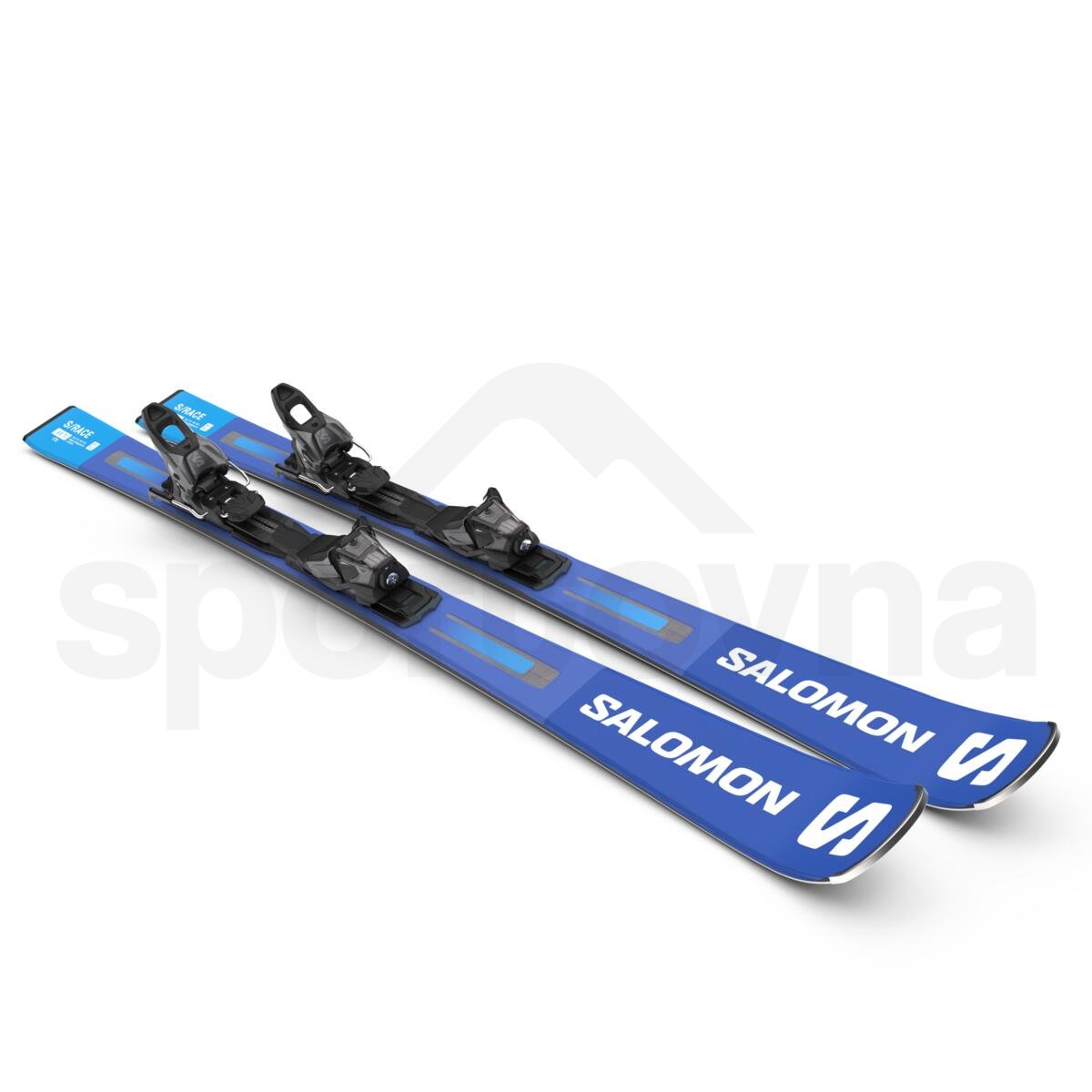 Lyže Salomon E S/RACE X9 Ti + M11 GW L80 - modrá/bílá
