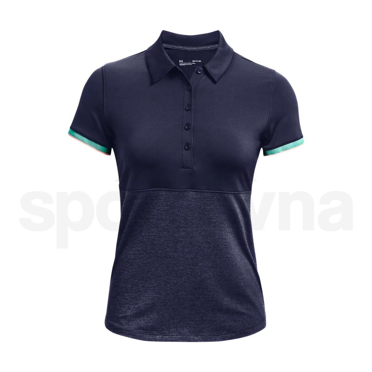 Tričko Under Armour UA Zinger Point SS Polo W - modrá