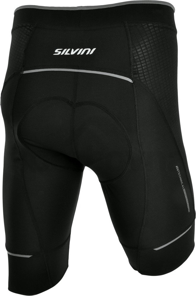 Cyklo kalhoty Silvini Fortore MP1003 - černá