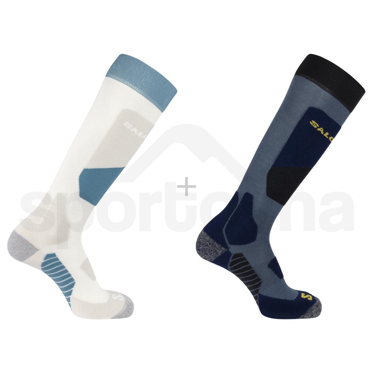 Ponožky Salomon S/Access 2-Pack - modrá/bílá