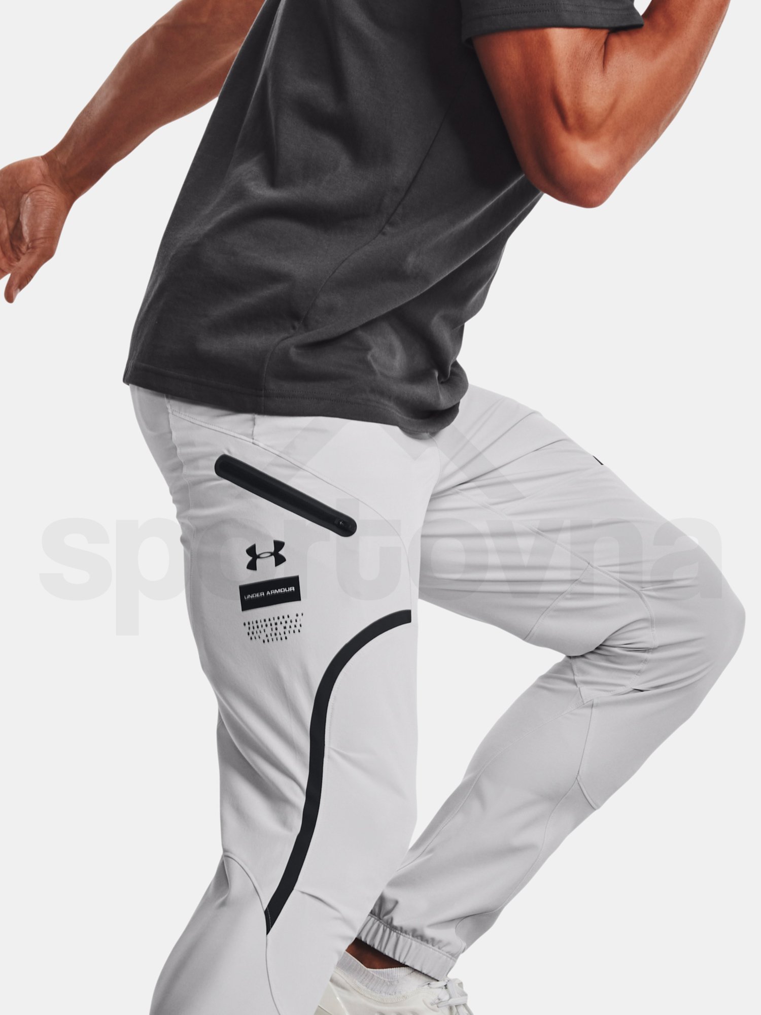 Sportovní kalhoty Under Armour UA UNSTOPPABLE CARGO PANTS-GRY