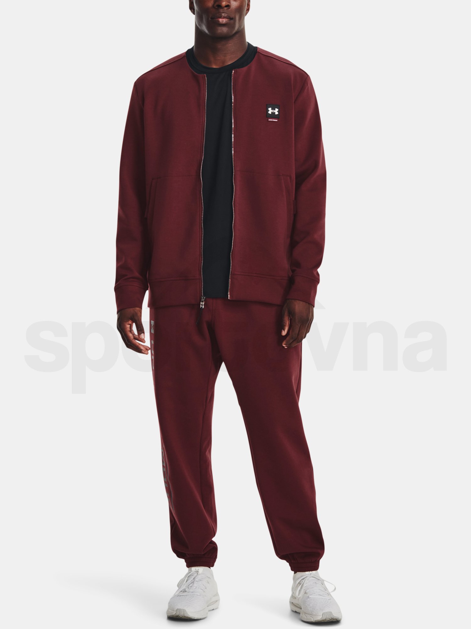 Tepláky Under Armour UA Summit Knit Grphic Jogger-RED