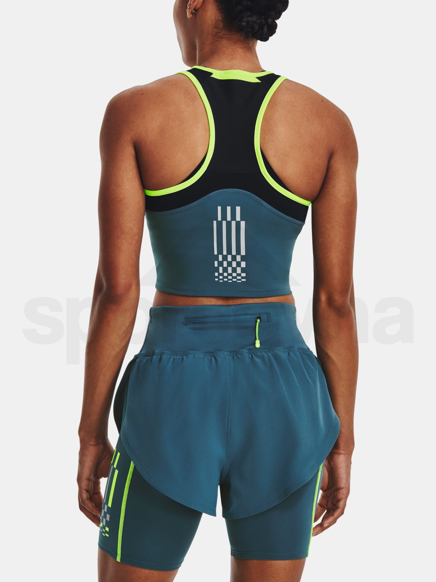 Tielko Under Armour UA Run Anywhere TANK - modrá