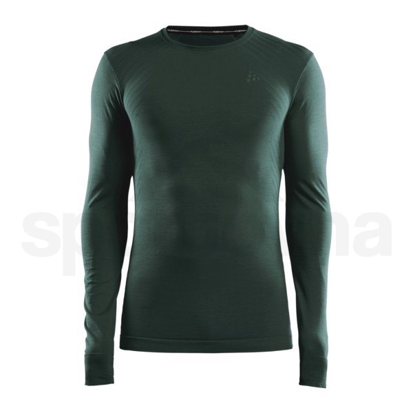 Funkční tričko Craft Fuseknit Comfort LS - tm. zelená