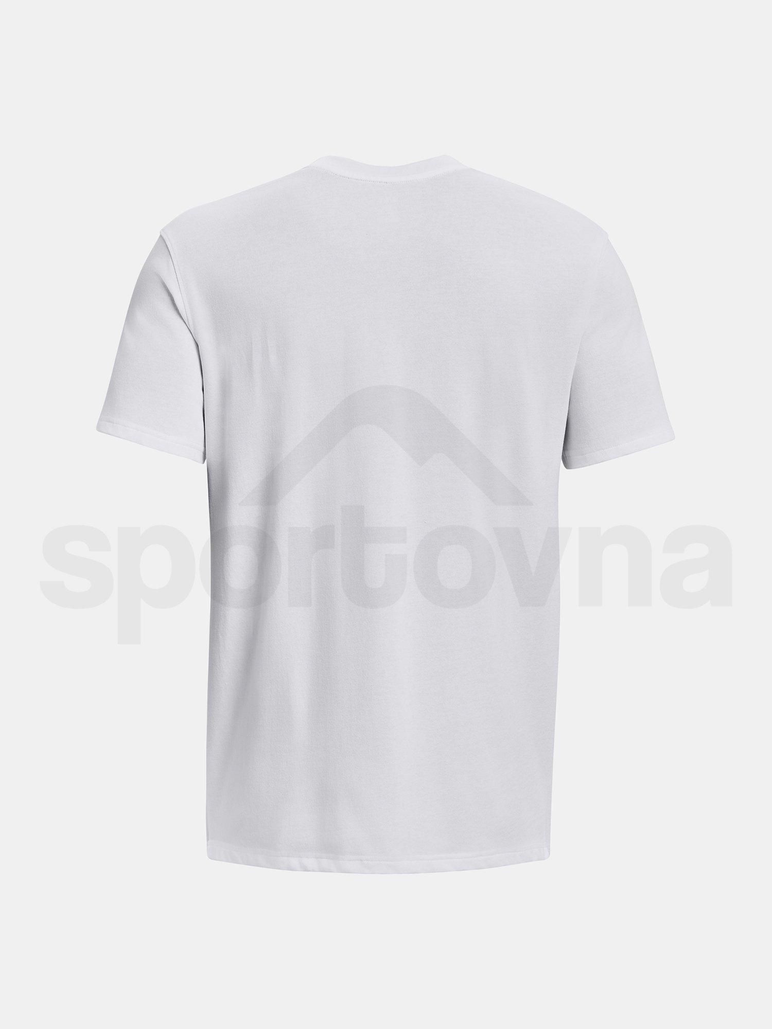 Tričko Under Armour UA LOGO EMB HEAVYWEIGHT SS-WHT