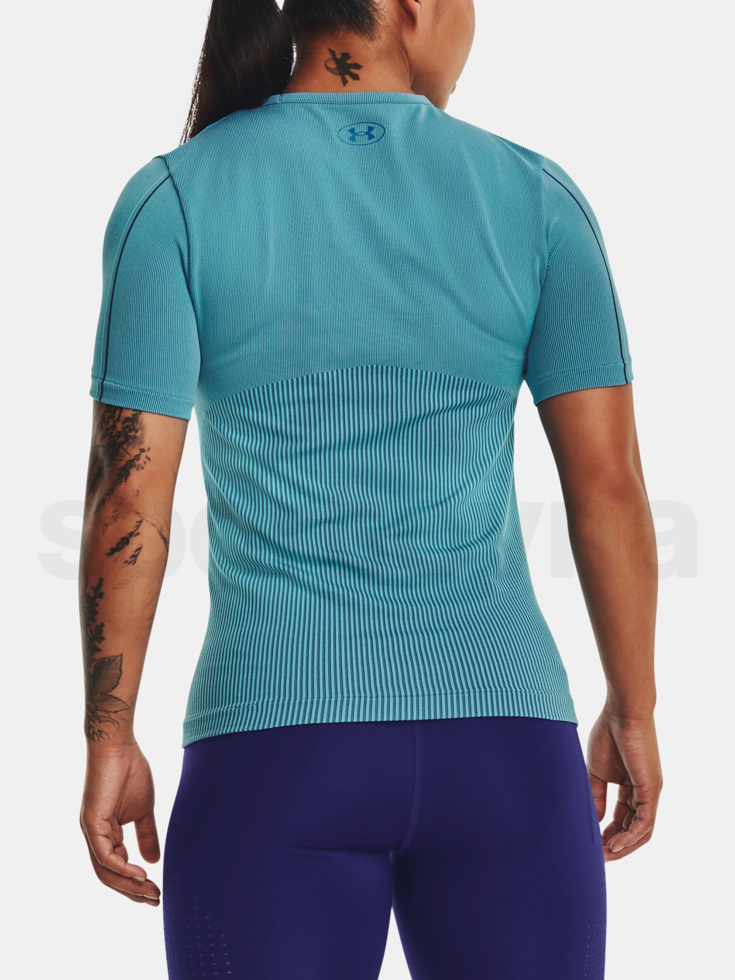 Tričko Under Armour UA Rush Seamless SS-BLU