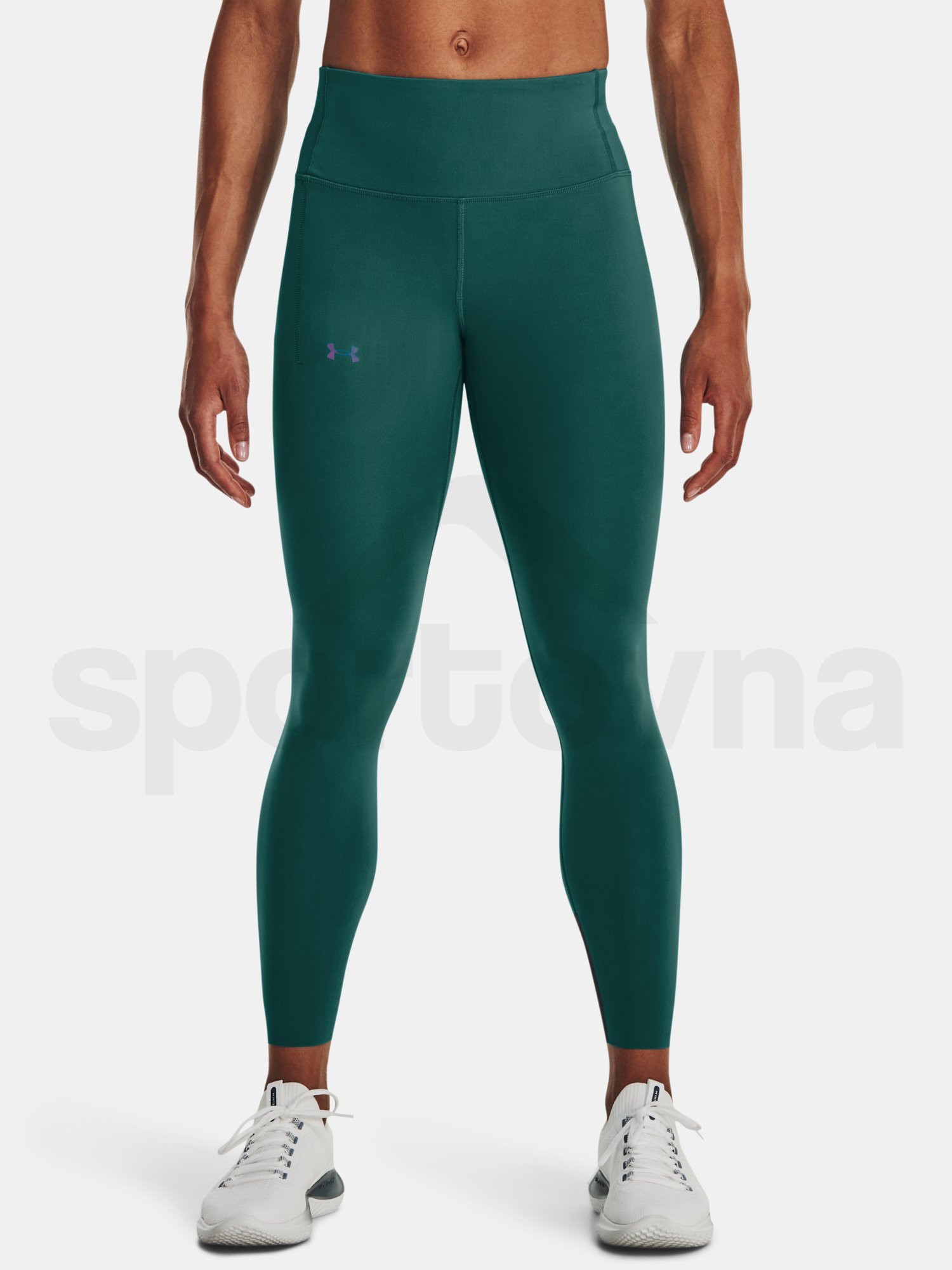 Legíny Under Armour UA SmartForm Rush Ank Leg-GRN