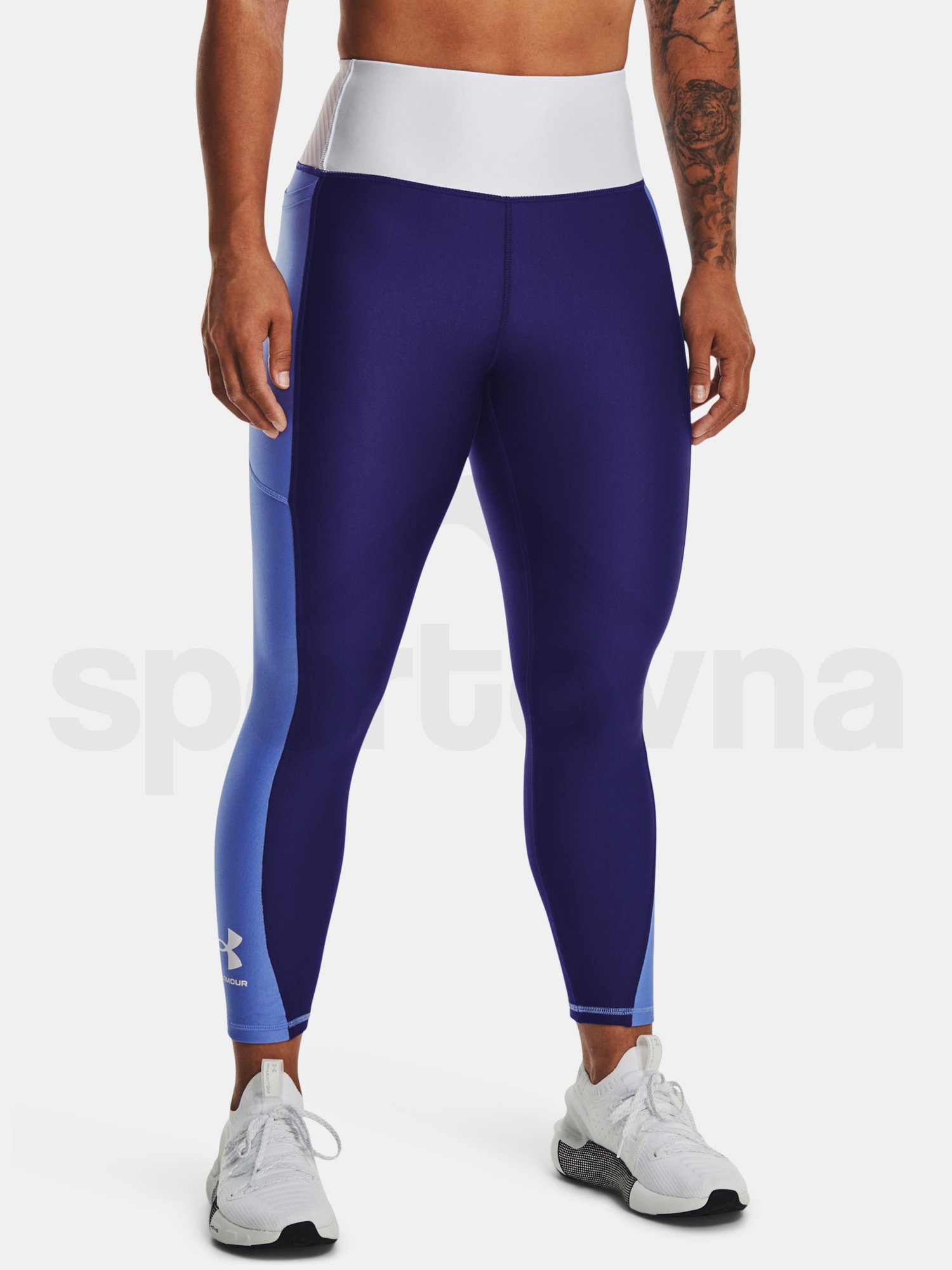 Legíny Under Armour Armour Blocked Ankle Legging-BLU