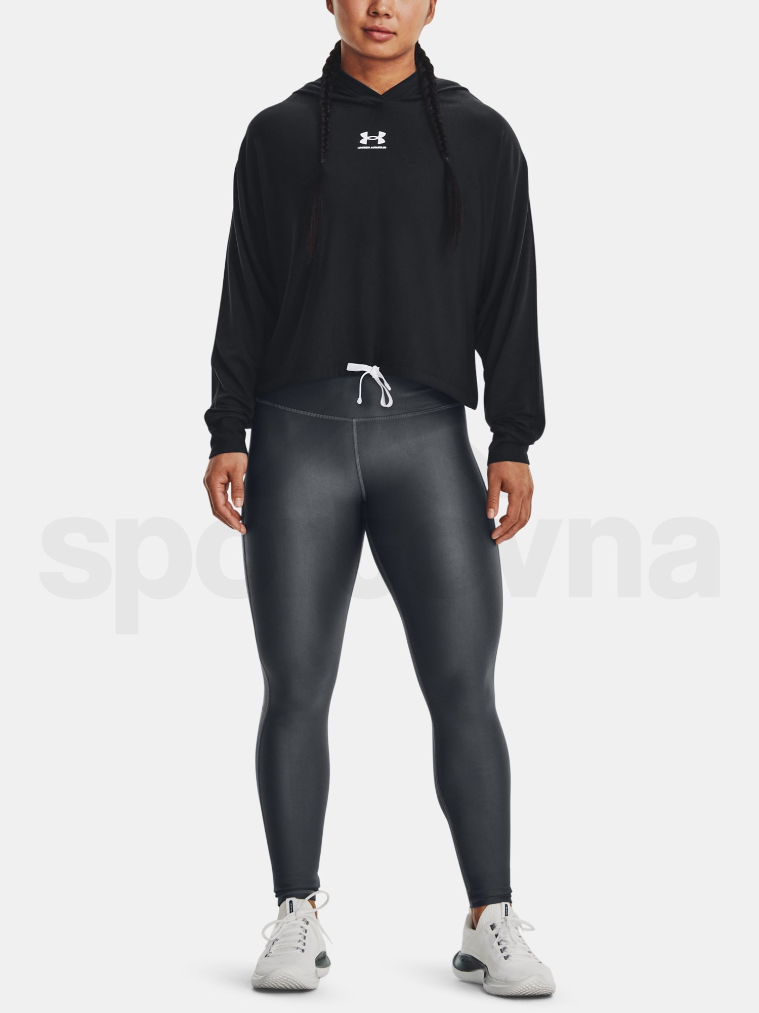 Mikina Under Armour UA Rival Terry Oversized HD-BLK