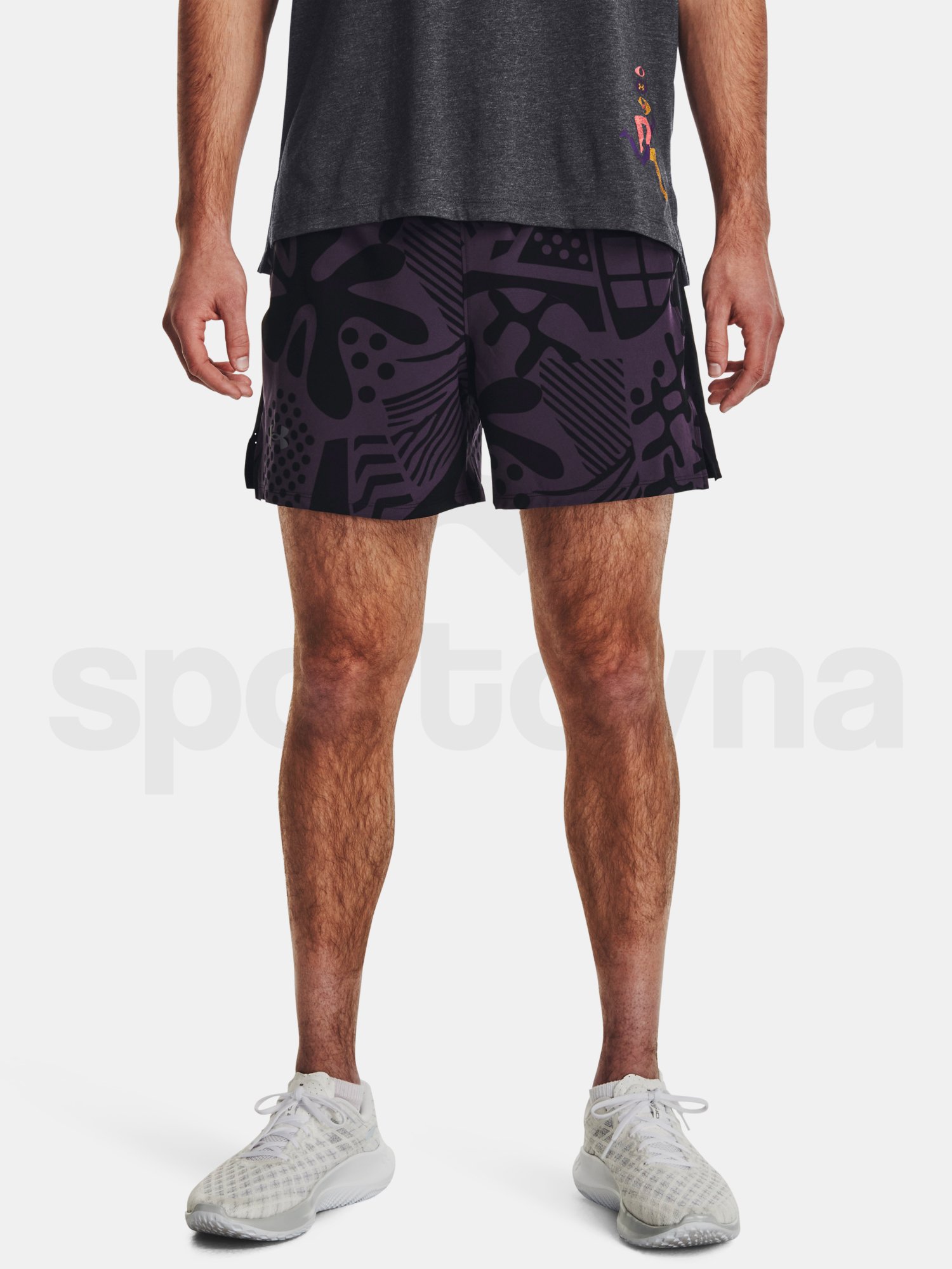 Kraťasy Under Armour UA WE RUN IN PEACE SHORT-BLK