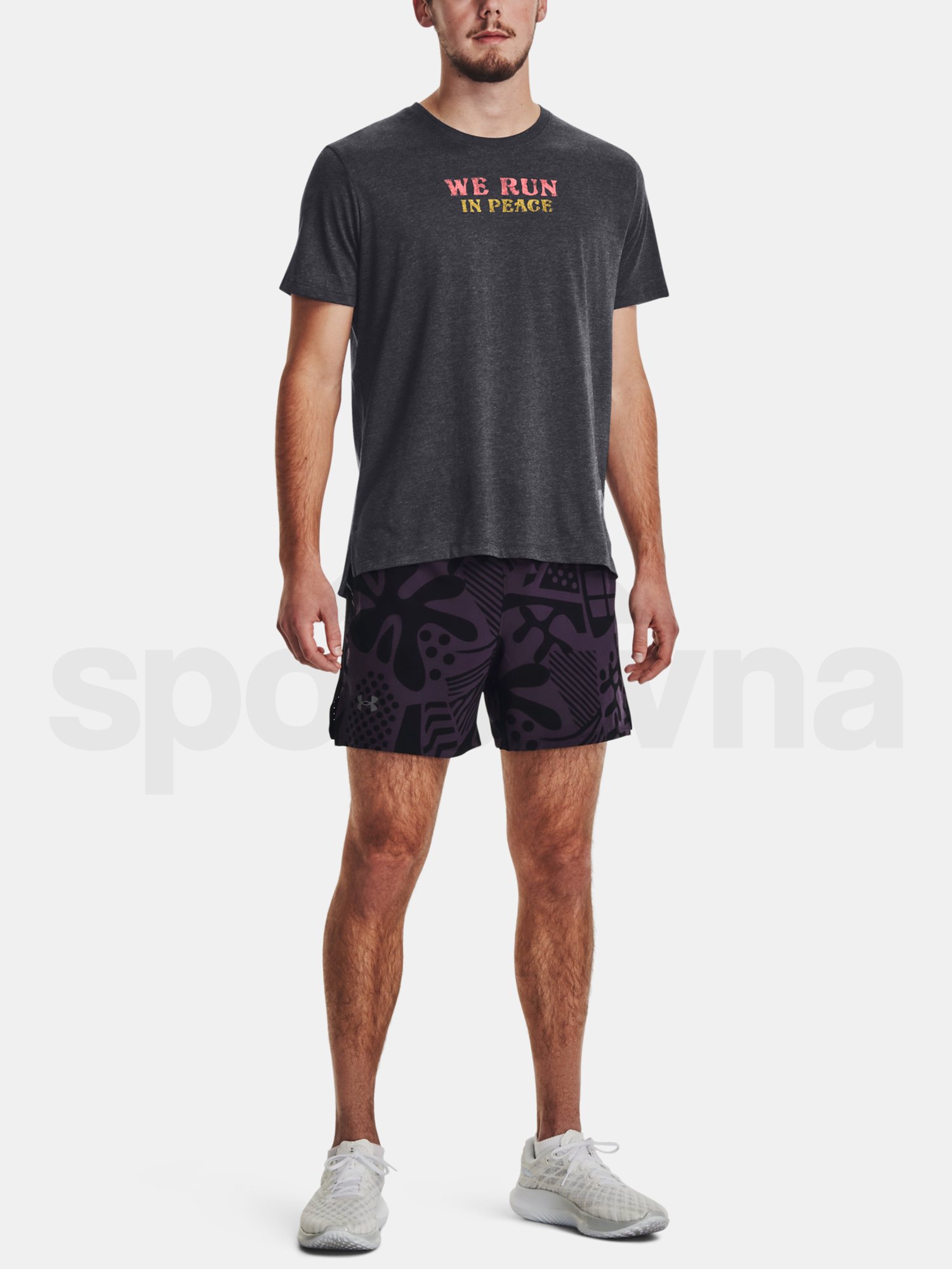 Kraťasy Under Armour UA WE RUN IN PEACE SHORT-BLK