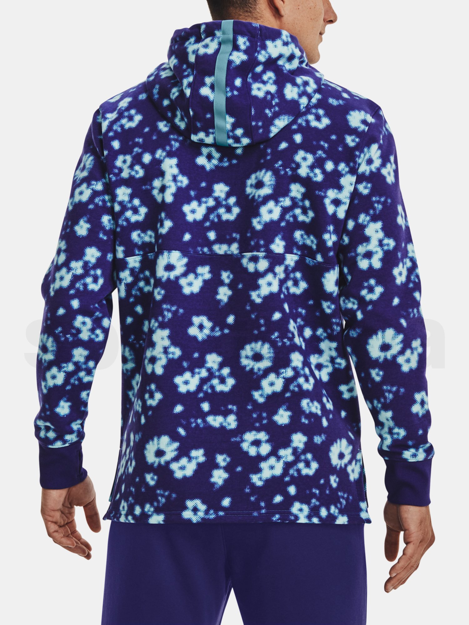 Mikina Under Armour UA Accelerate Hoodie-BLU