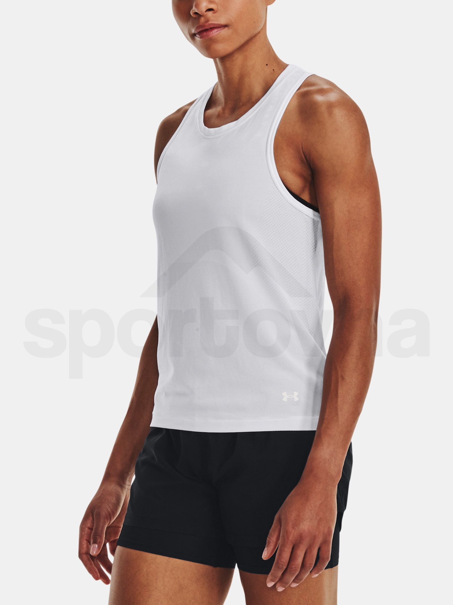 Tílko Under Armour UA Seamless Stride Singlet-WHT