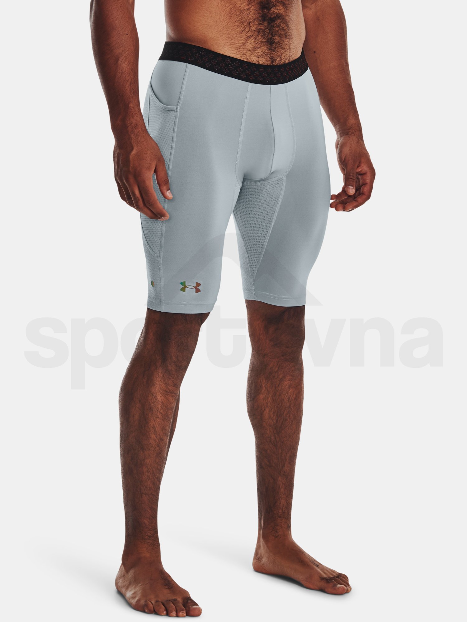 Kraťasy Under Armour UA SmartForm Rush Lng Shorts-BLU