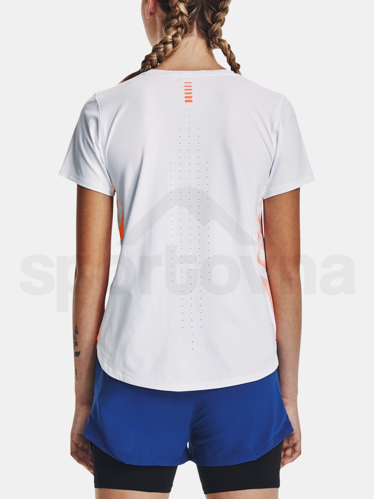 Tričko Under Armour UA Iso-Chill Laser Tee II - biela