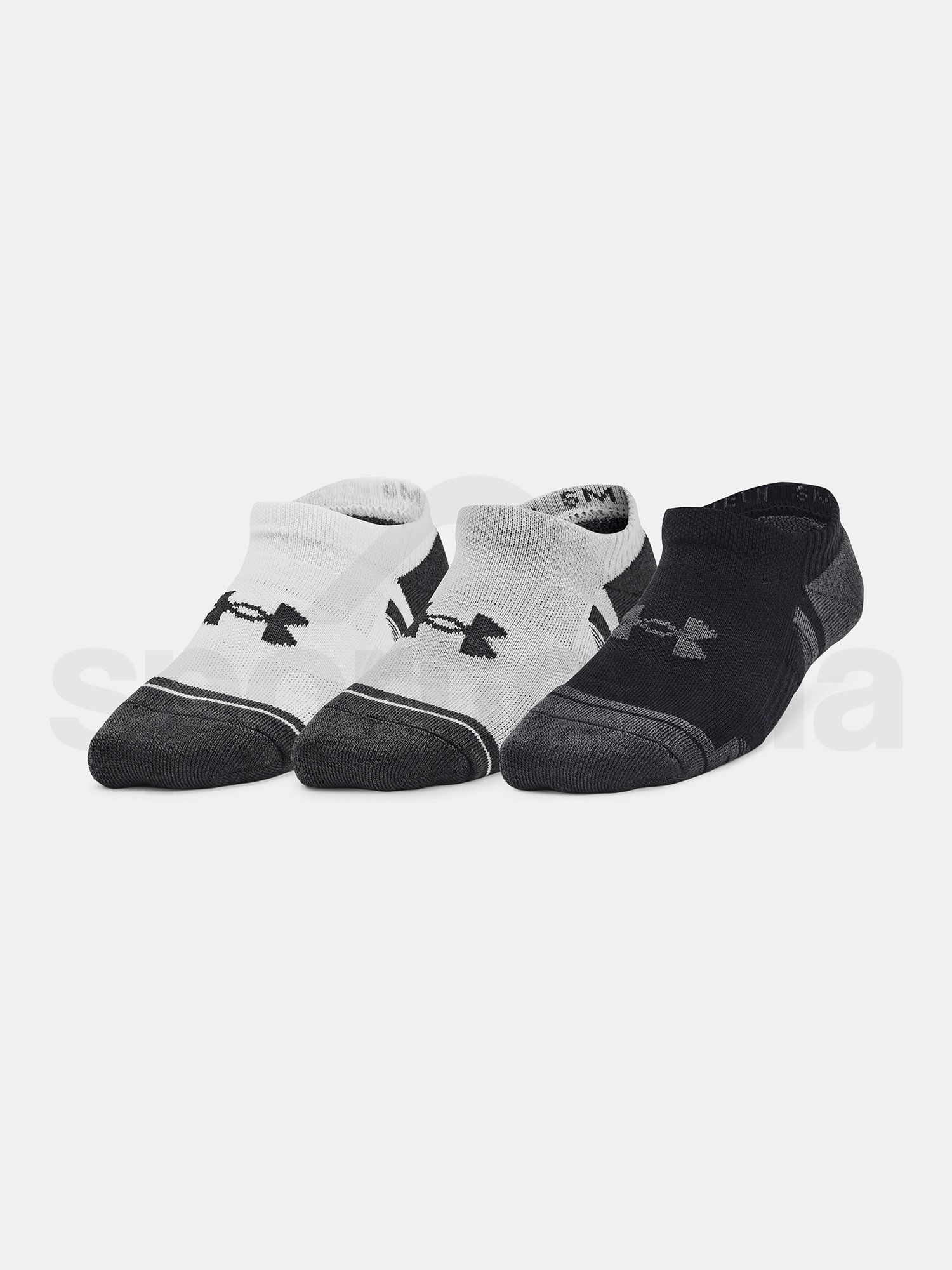 Ponožky Under Armour Y UA Performance Tech 3pk NS - sivá