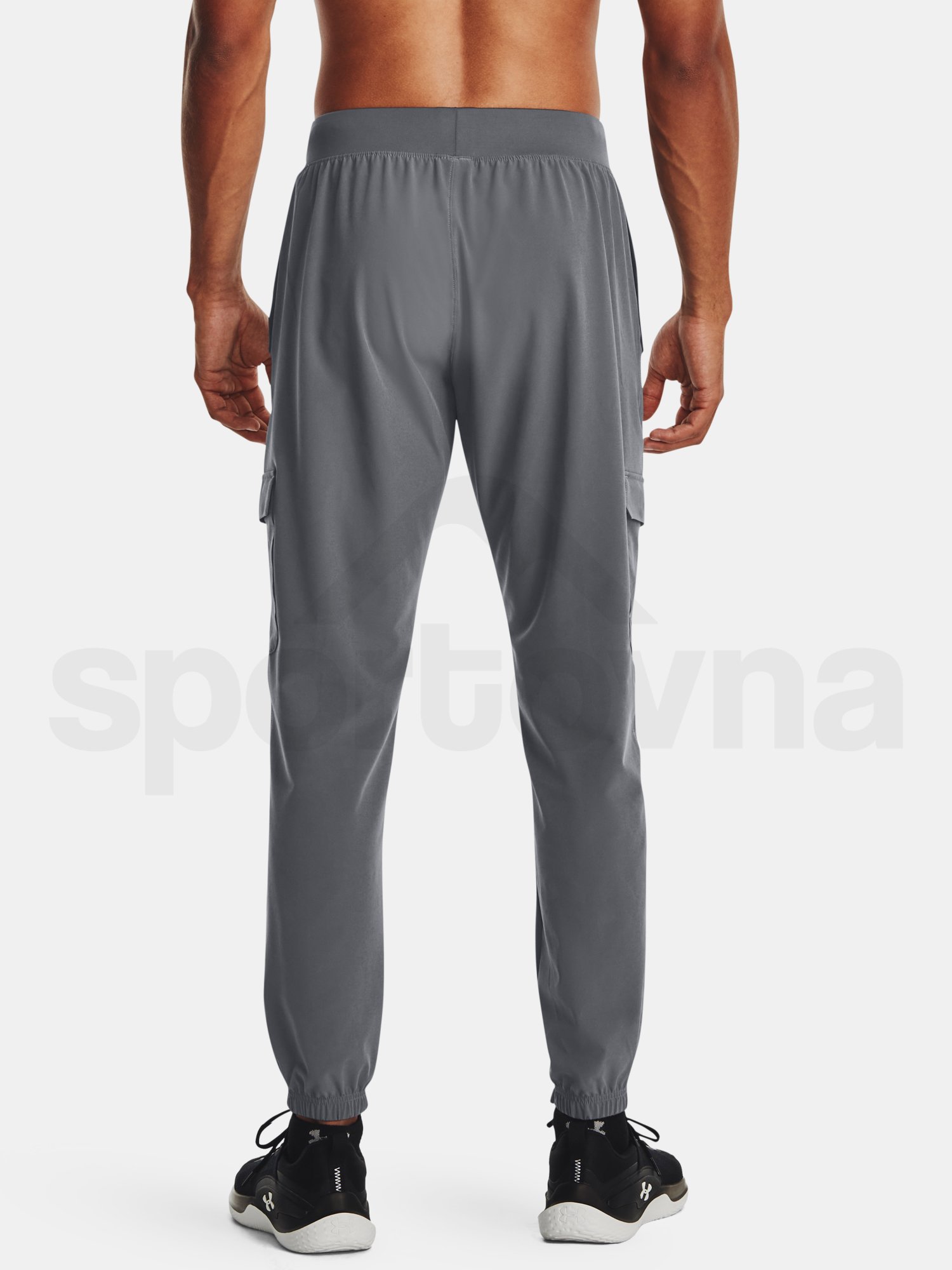 Nohavice Under Armour UA Stretch Woven Cargo Pants - sivá