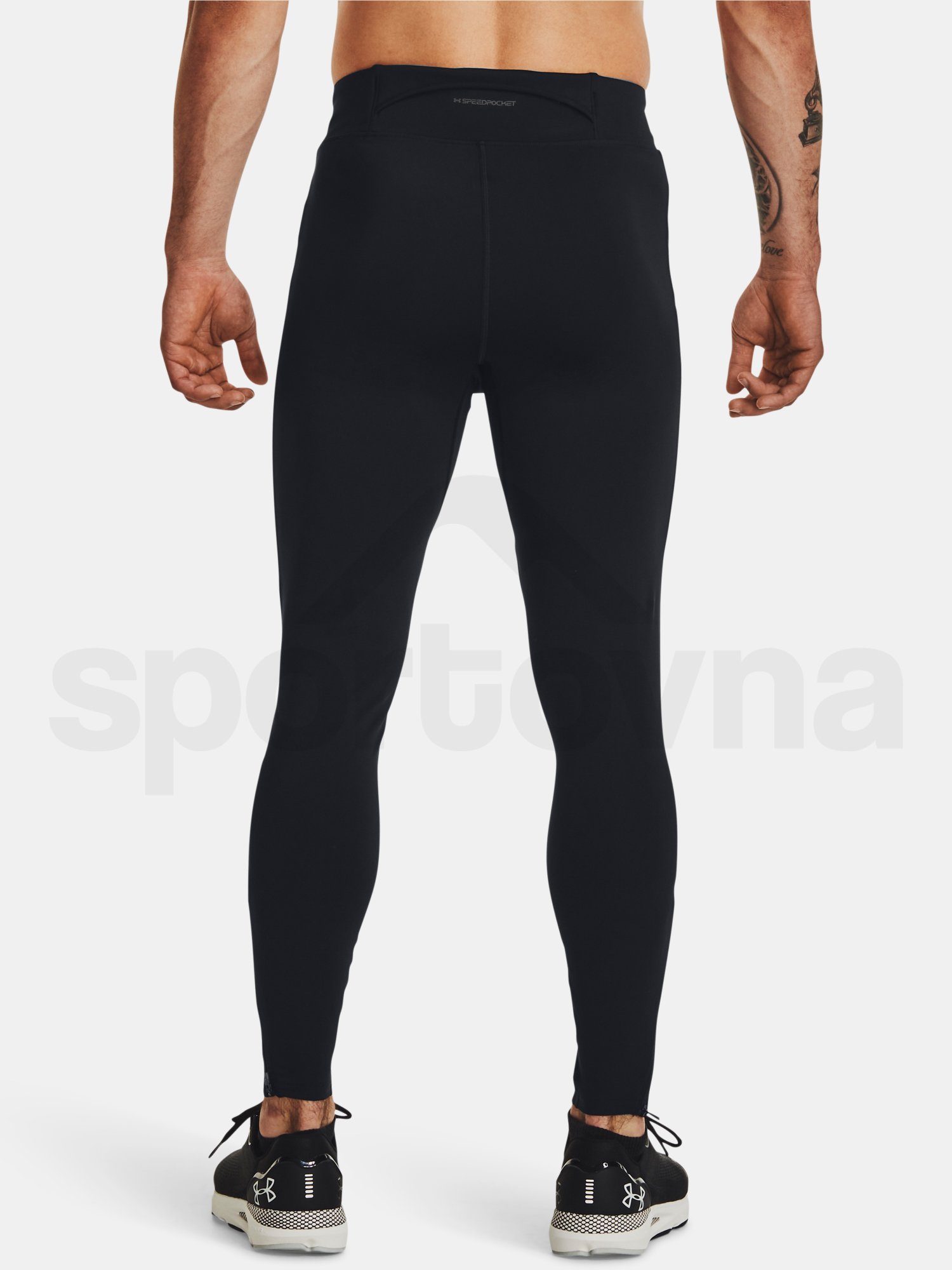 Legíny Under Armour UA QUALIFIER ELITE TIGHT-BLK