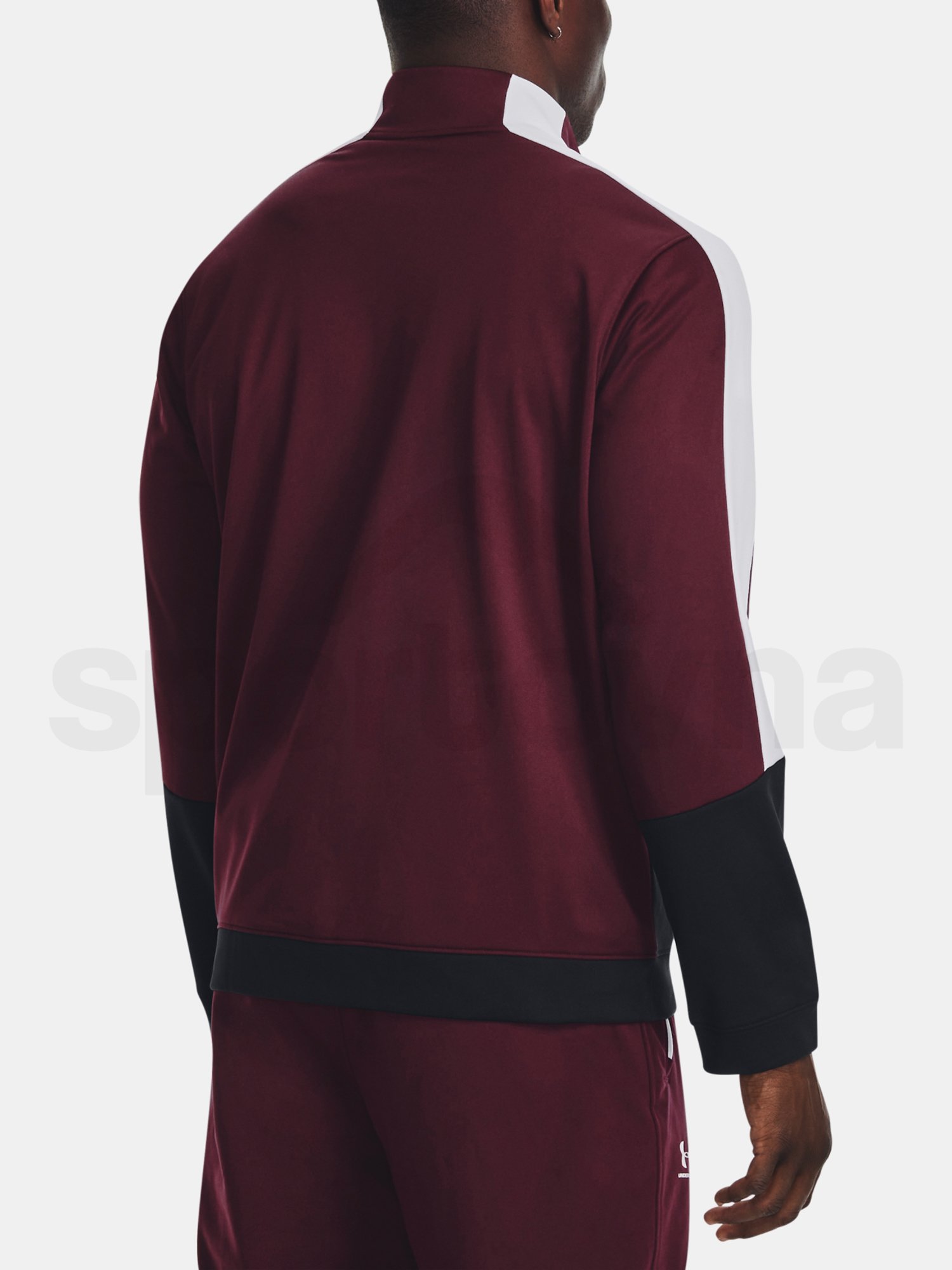 Bunda Under Armour UA Tricot Fashion Jacket M - červená/vínová
