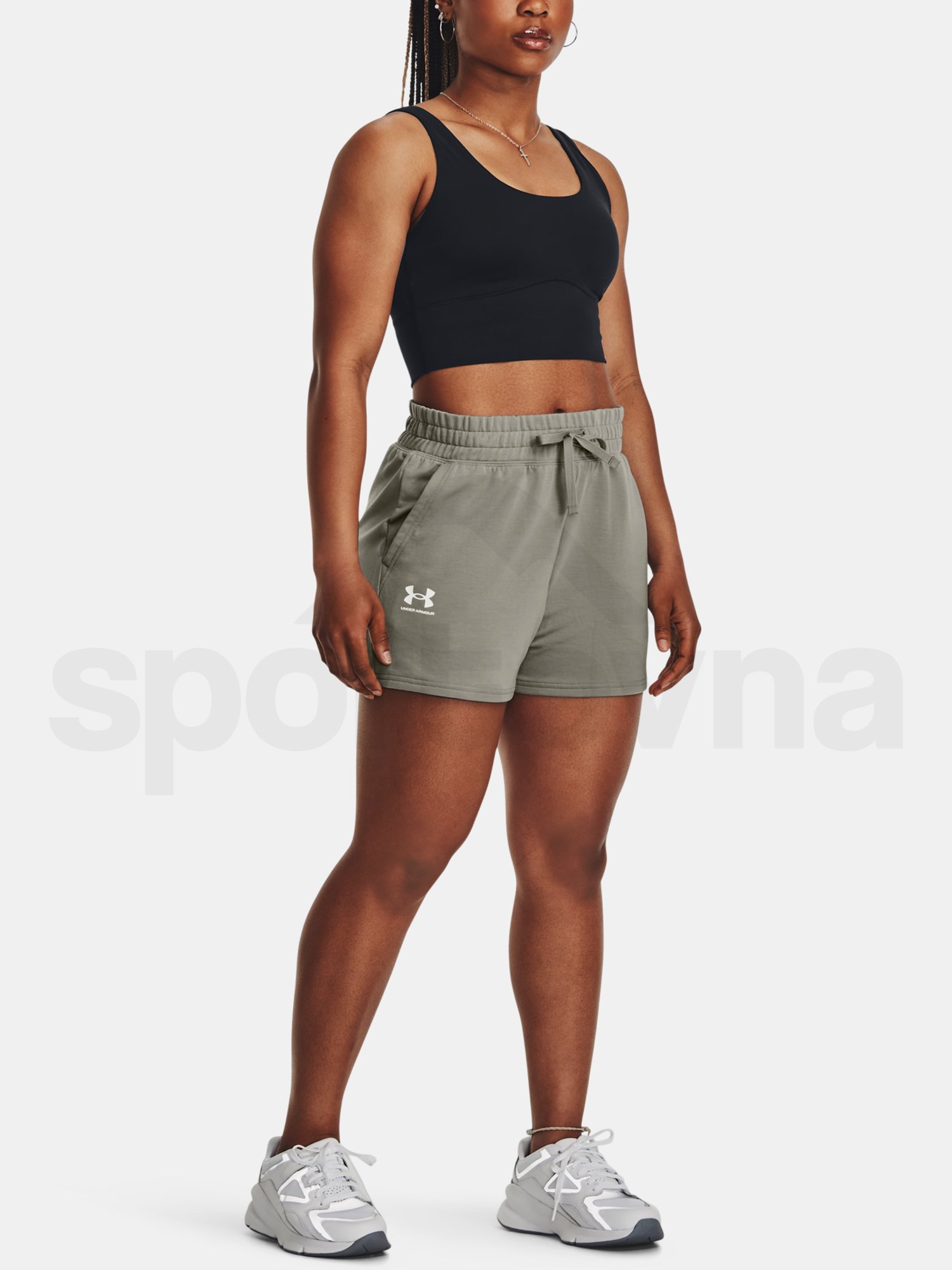 Šortky Under Armour UA Rival Terry Short W - zelená