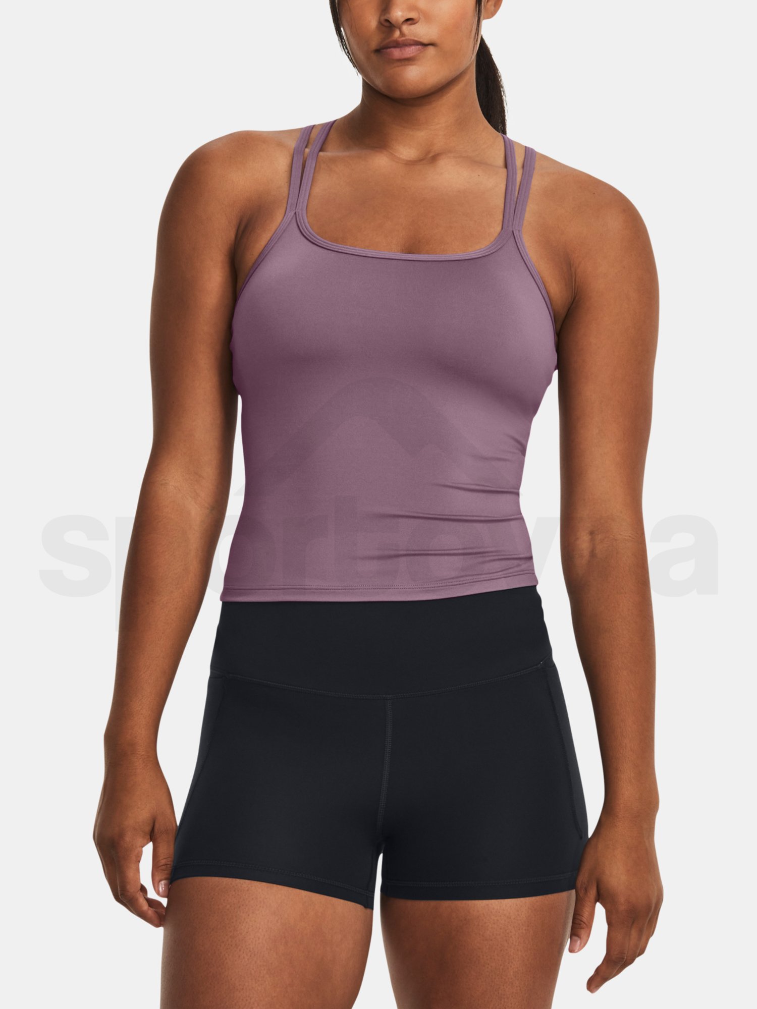 Tílko Under Armour Meridian Fitted Tank-PPL