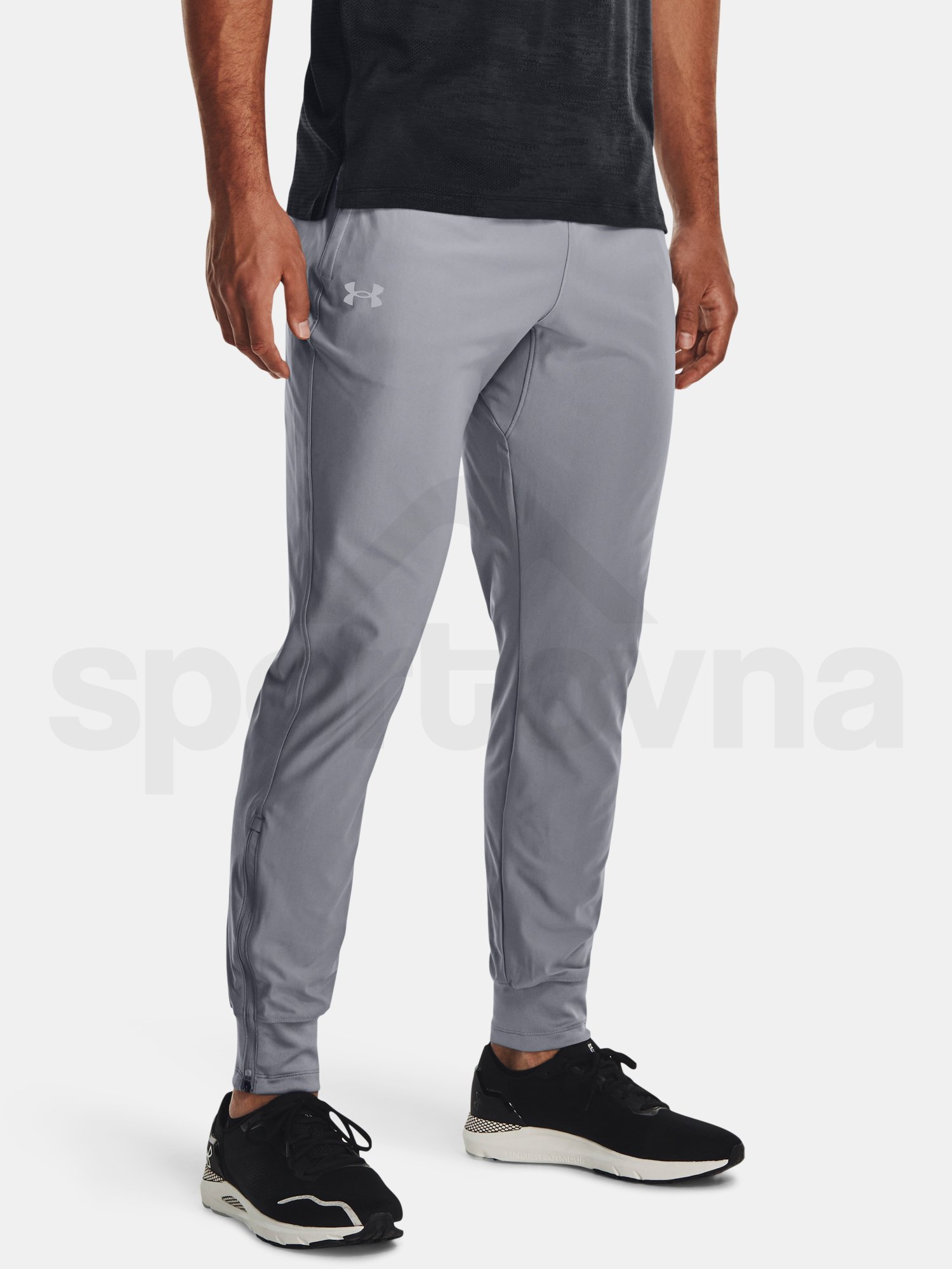 Sportovní kalhoty Under Armour QUALIFIER RUN ELITE PANT-GRY