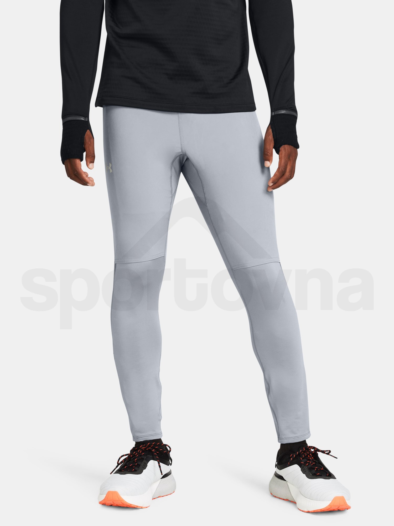 Sportovní kalhoty Under Armour QUALIFIER ELITE COLD TIGHT-GRY