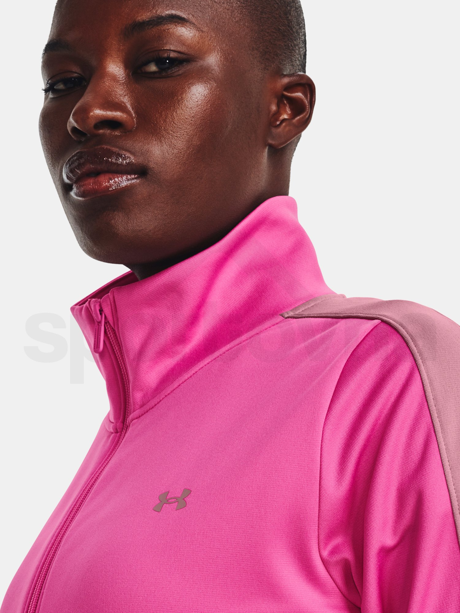 Súprava Under Armour Tricot Tracksuit - ružová