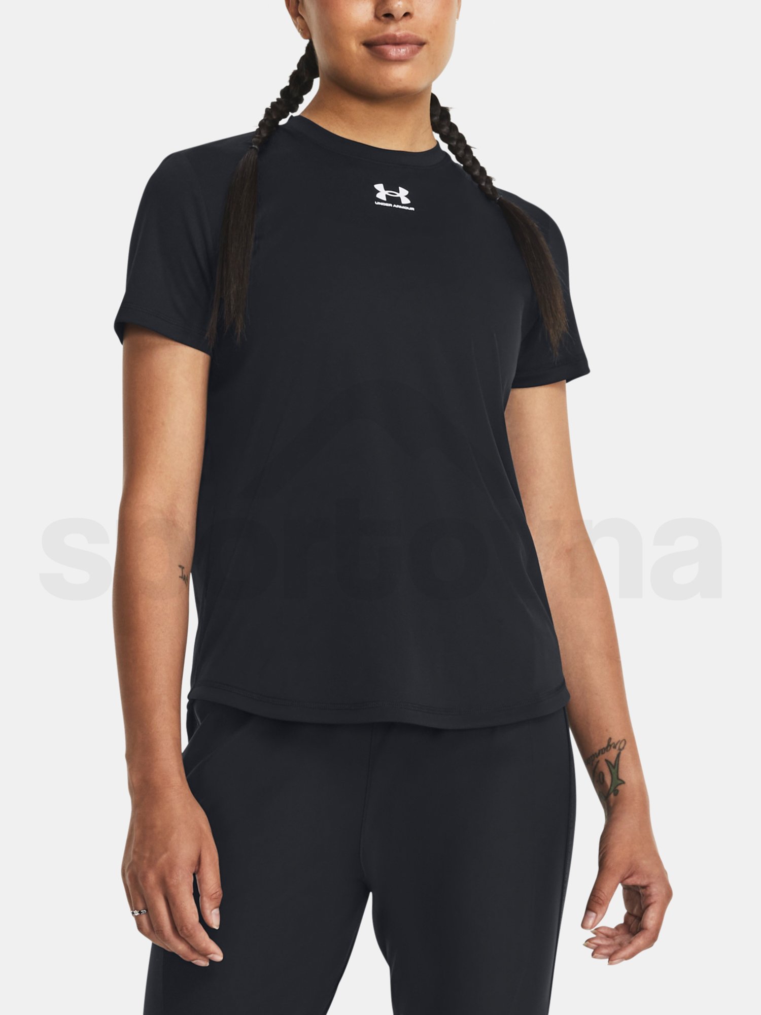 Tričko Under Armour UA W's Ch. Pro Train SS-BLK