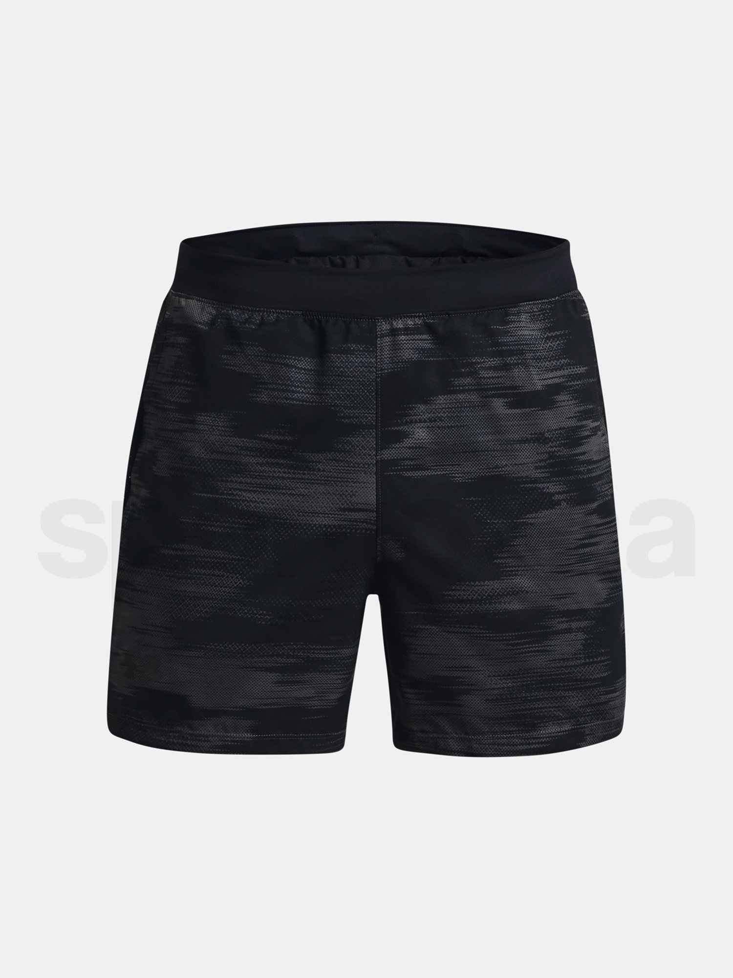 Kraťasy Under Armour UA LAUNCH 5'' PRINTED SHORT-GRY