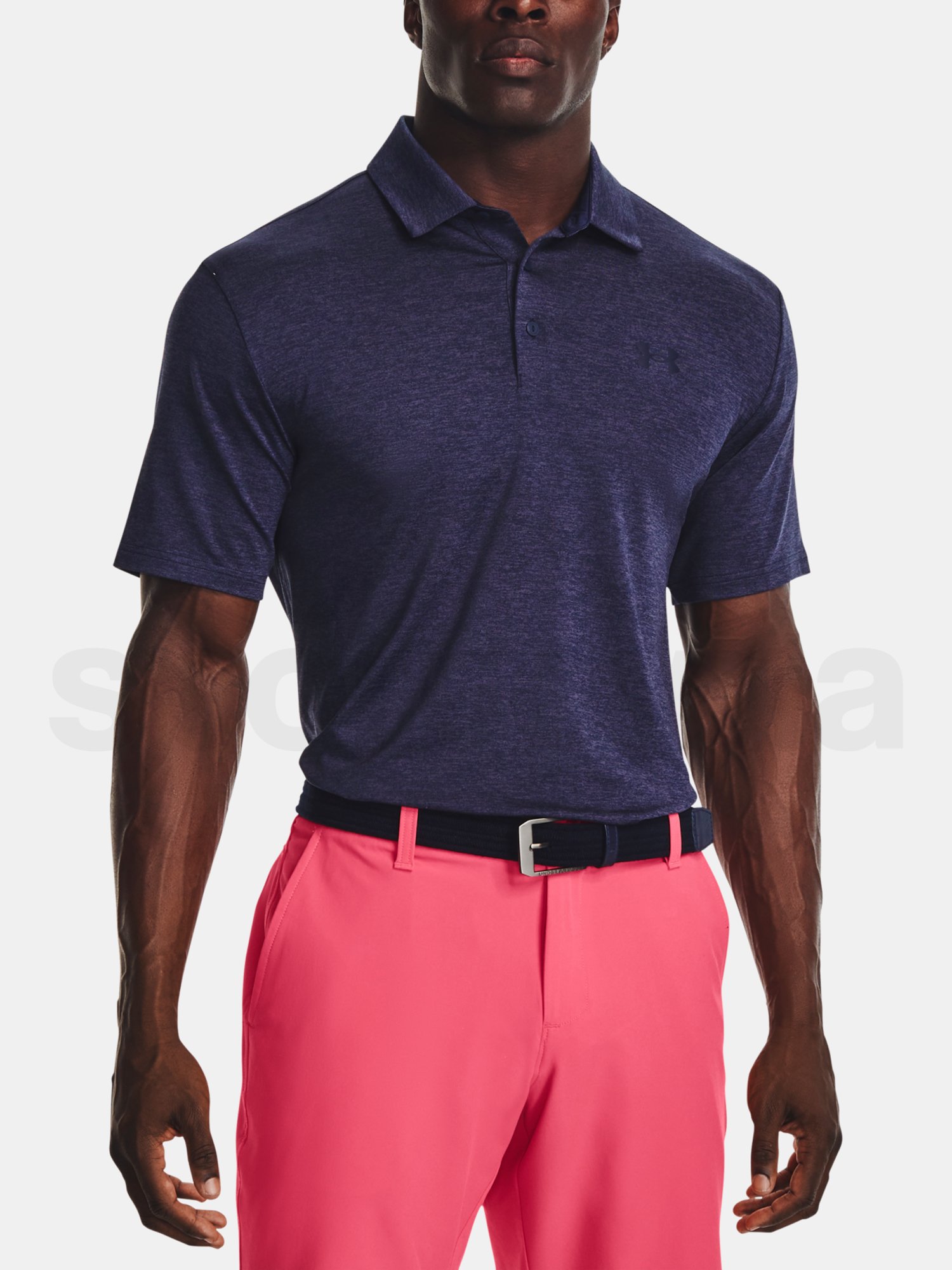 Tričko Under Armour UA Playoff 3.0 Polo - modrá