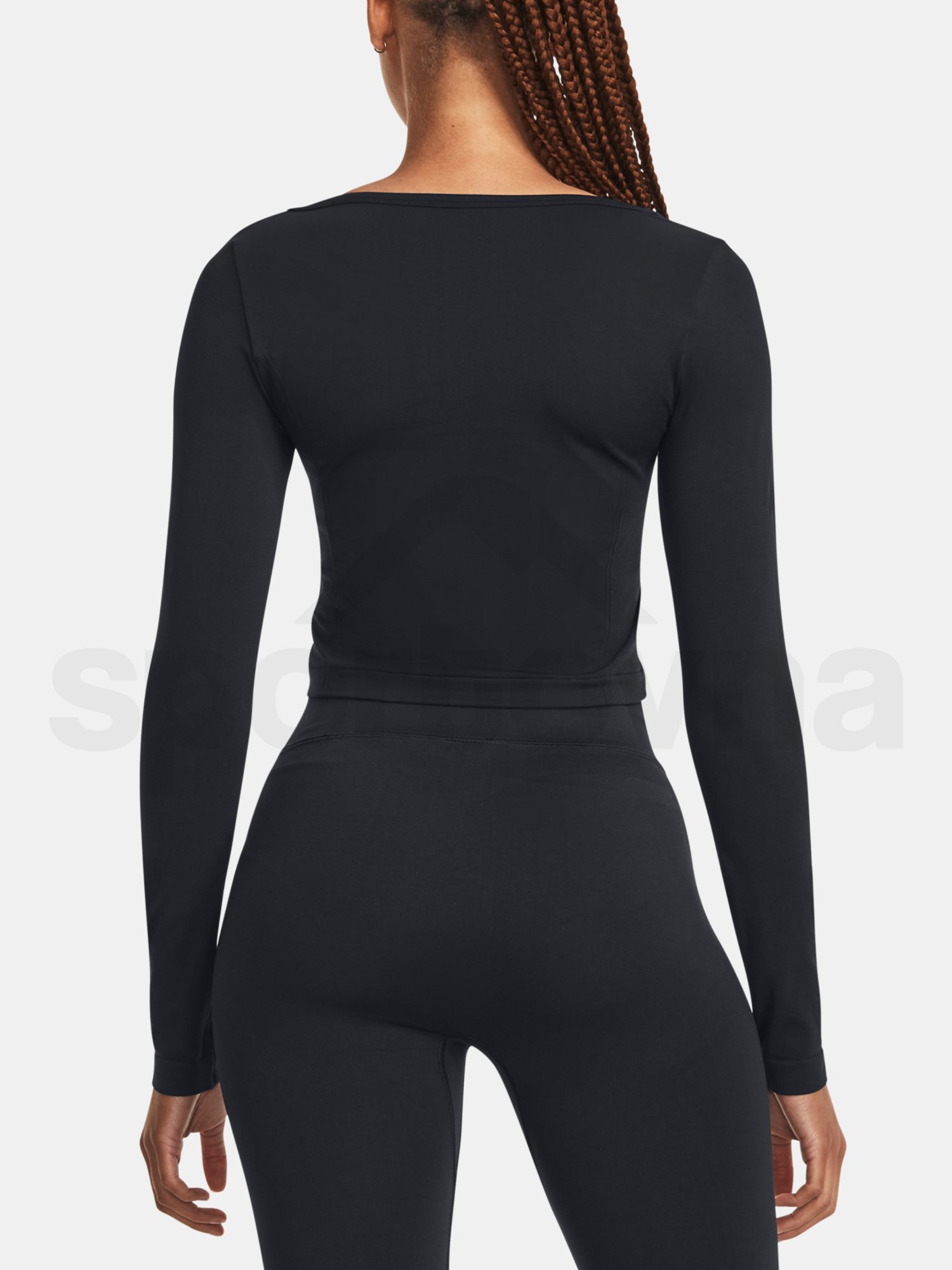 Tričko Under Armour UA Train Seamless LS-BLK