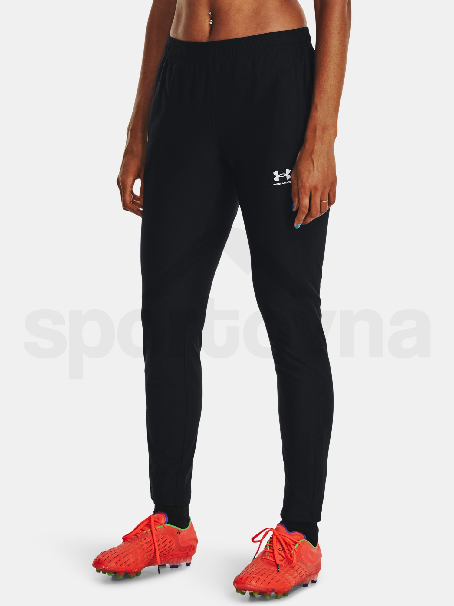 Tepláky Under Armour UA W's Ch. Pique Pant - čierna